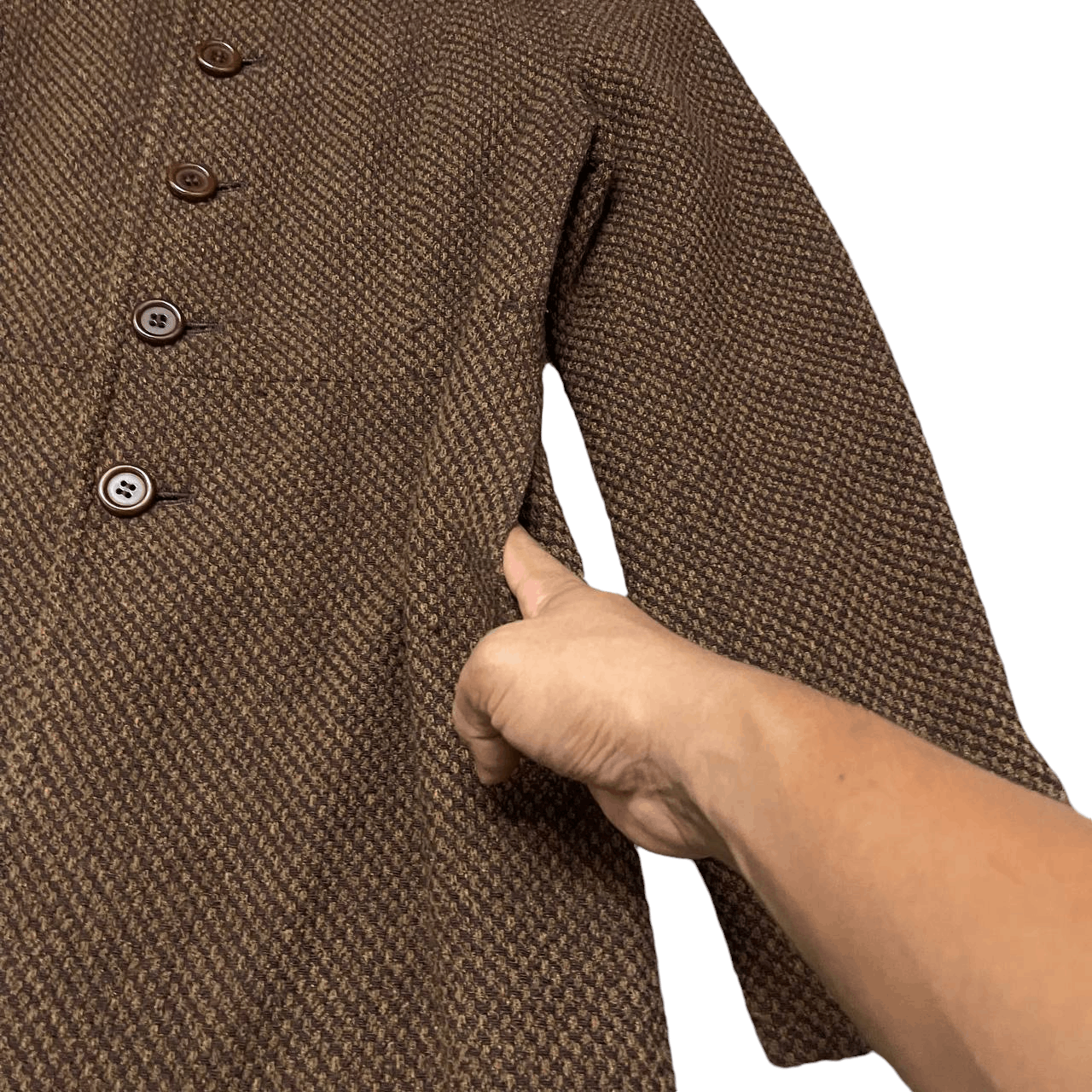 Yohji Yamamoto Vintage Ined by Yohji Yamamoto Wool Long Coat Size US S / EU 44-46 / 1 - 7 Thumbnail