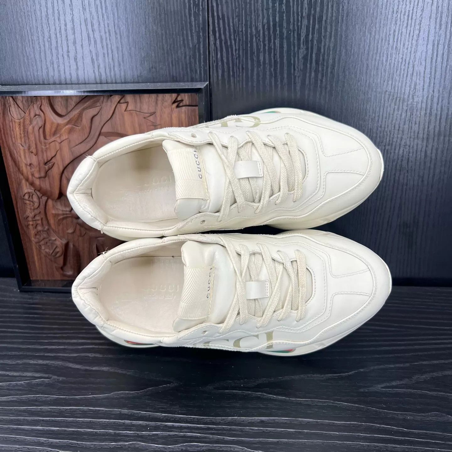 Gucci Gucci Rhyton Dad Shoes 36.5 Good Box Size US 6 / IT 36 - 2 Thumbnail