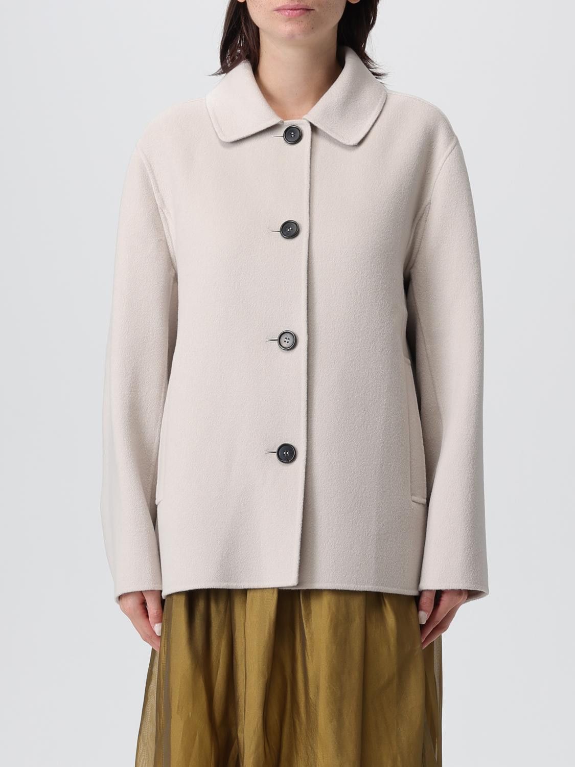 Max Mara Max Mara Jacket Woman White Size M / US 6-8 / IT 42-44 - 1 Thumbnail