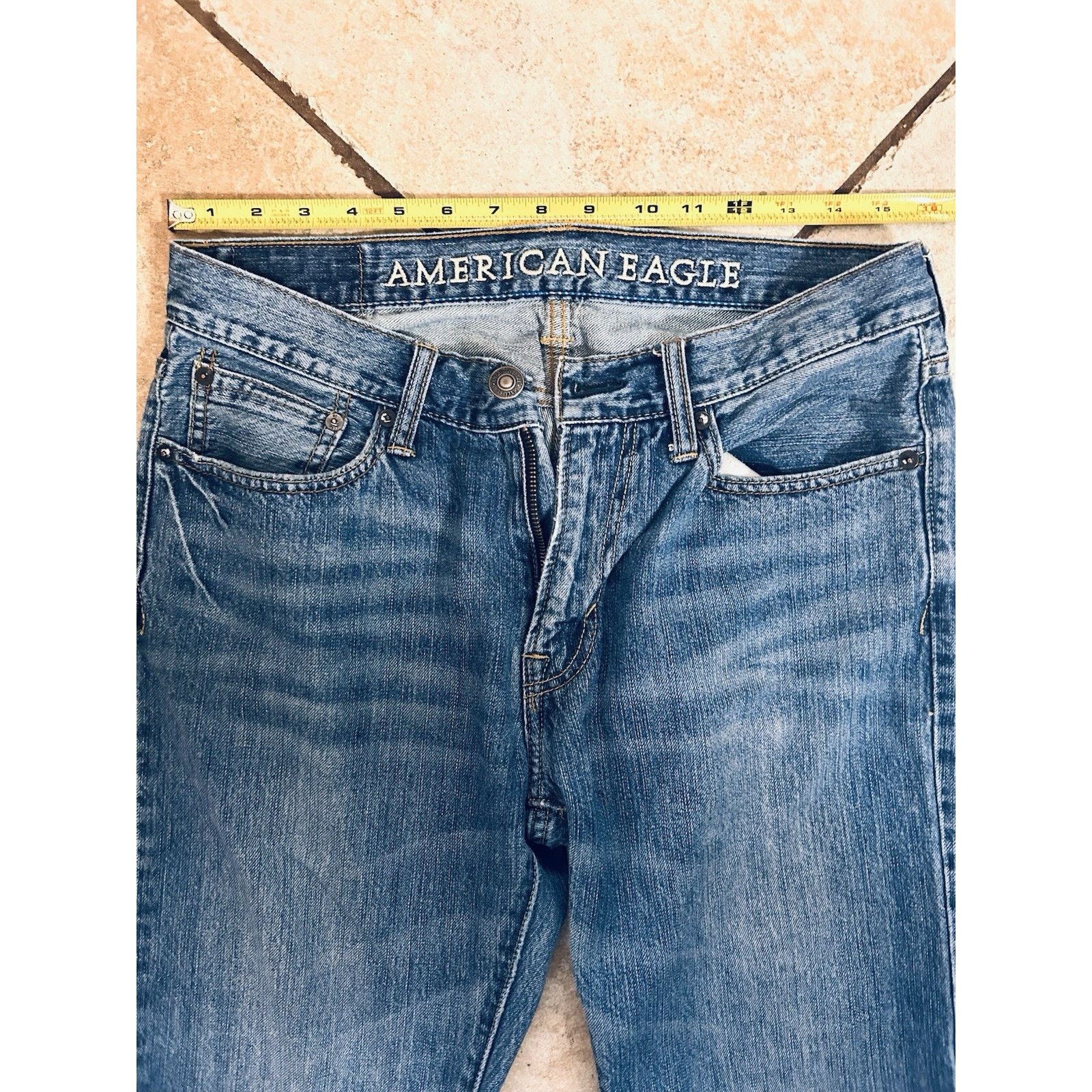 American Eagle Outfitters american eagle original straight men's jeans 30x32 Size US 30 / EU 46 - 2 Thumbnail