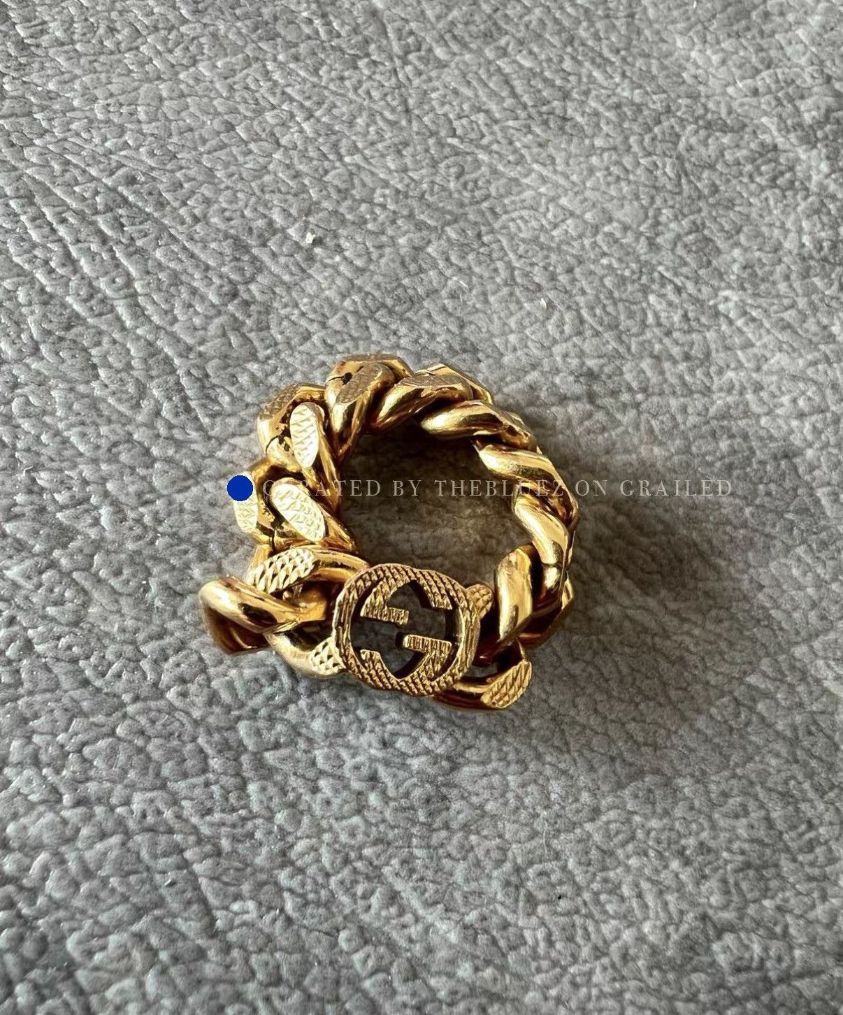 Gucci Elegant Gold Double G Horsebit Ring Size ONE SIZE - 1 Thumbnail