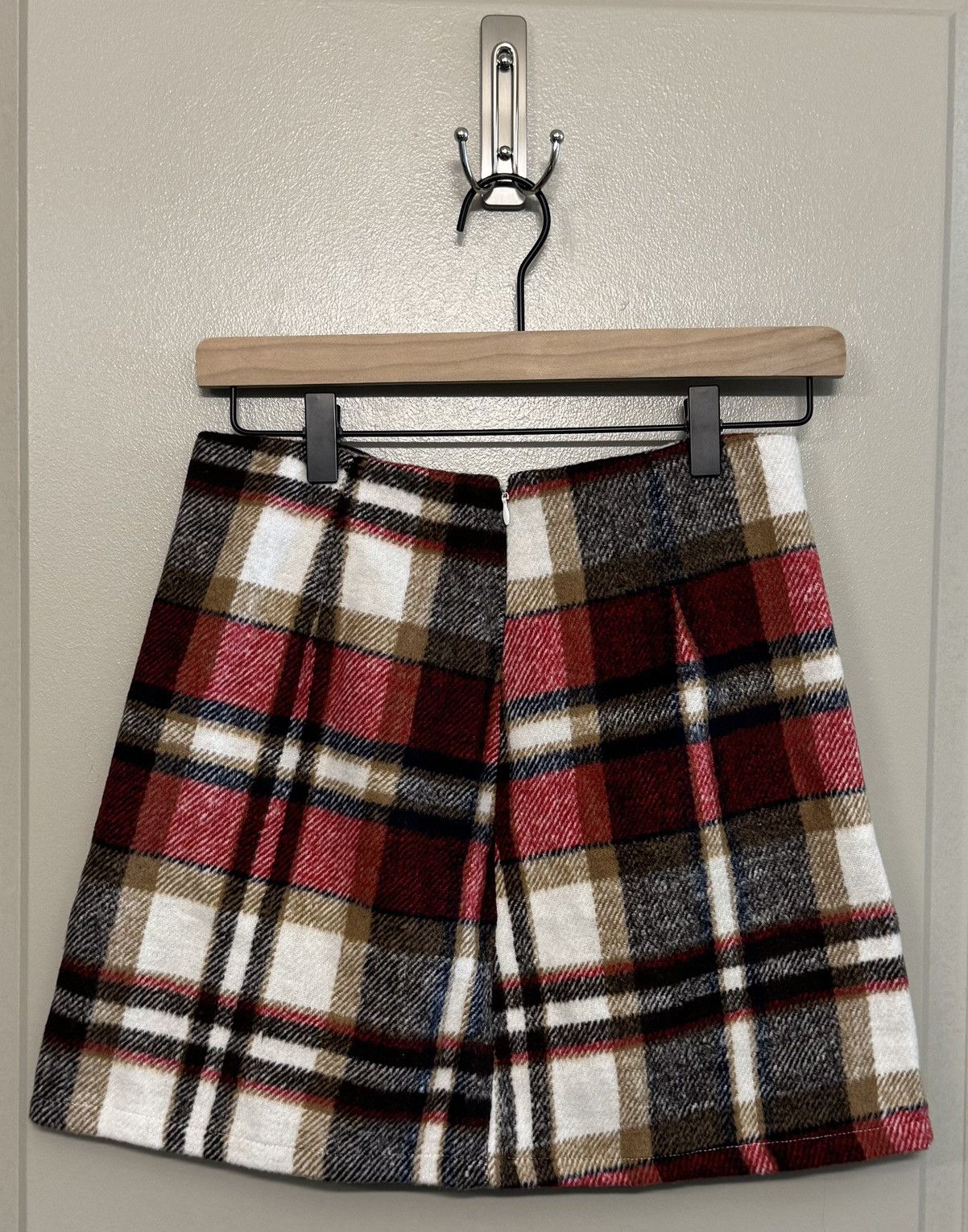 Other Women’s mini flannel skirt Size 27" / US 4 / IT 40 - 2 Thumbnail