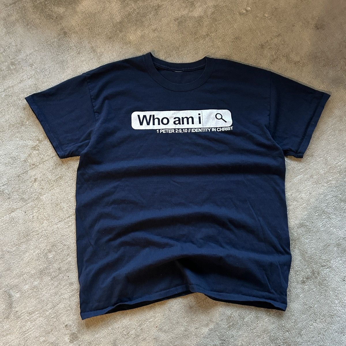 Vintage Who Am I Vintage Tee Size US L / EU 52-54 / 3 - 1 Thumbnail