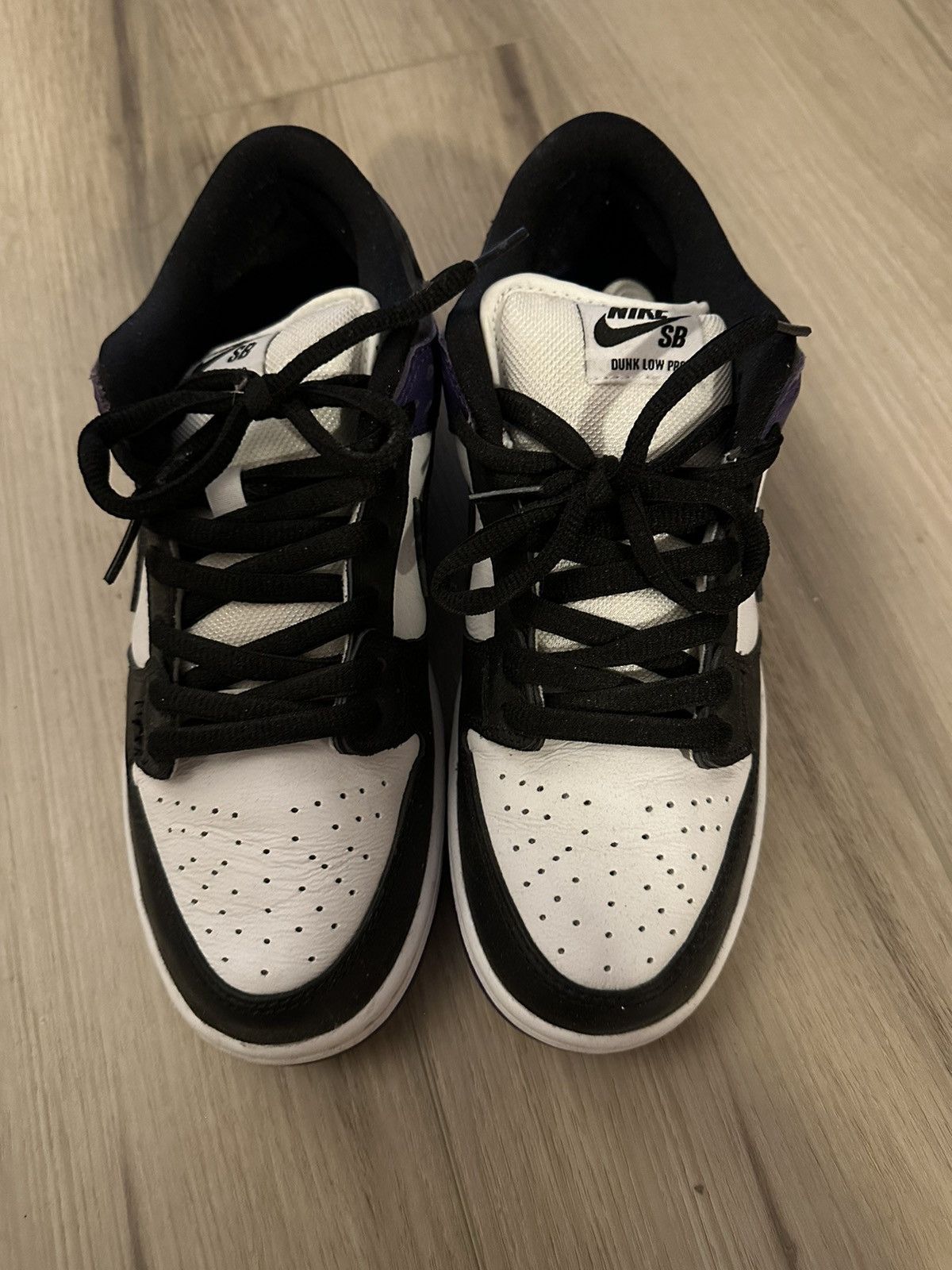 Nike Nike Dunk Low SB Court Purple Size US 10 / EU 43 - 1 Thumbnail