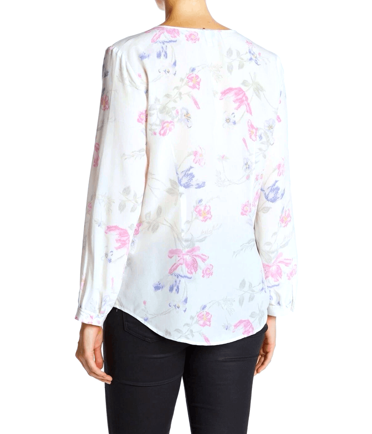 Joie Joie Silk Floral Print Blouse Size XS / US 0-2 / IT 36-38 - 2 Thumbnail