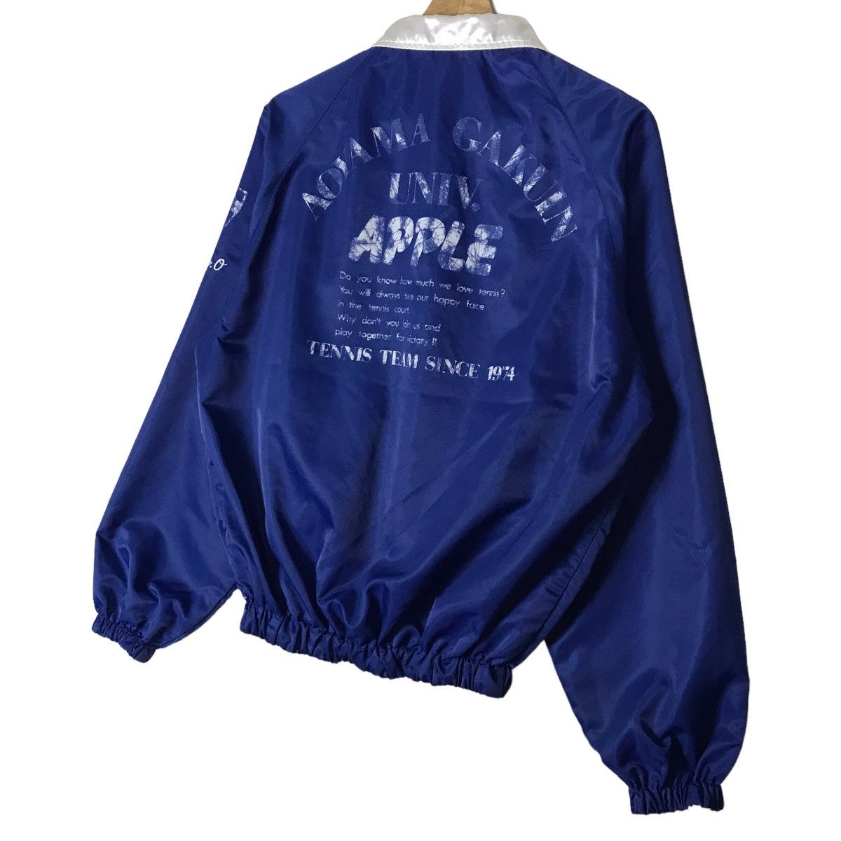Japanese Brand × Vintage Aoyama Gakuin University Aoyama Apple Tennis Team Varsity Size US M / EU 48-50 / 2 - 24 Thumbnail