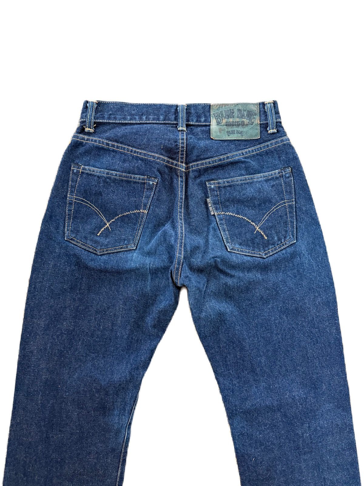 Blue Blue Japan INDIGO BLUE-BLUE JAPAN SELVEDGE DENIM MADE IN JAPAN + TEE Size US 30 / EU 46 - 7 Thumbnail