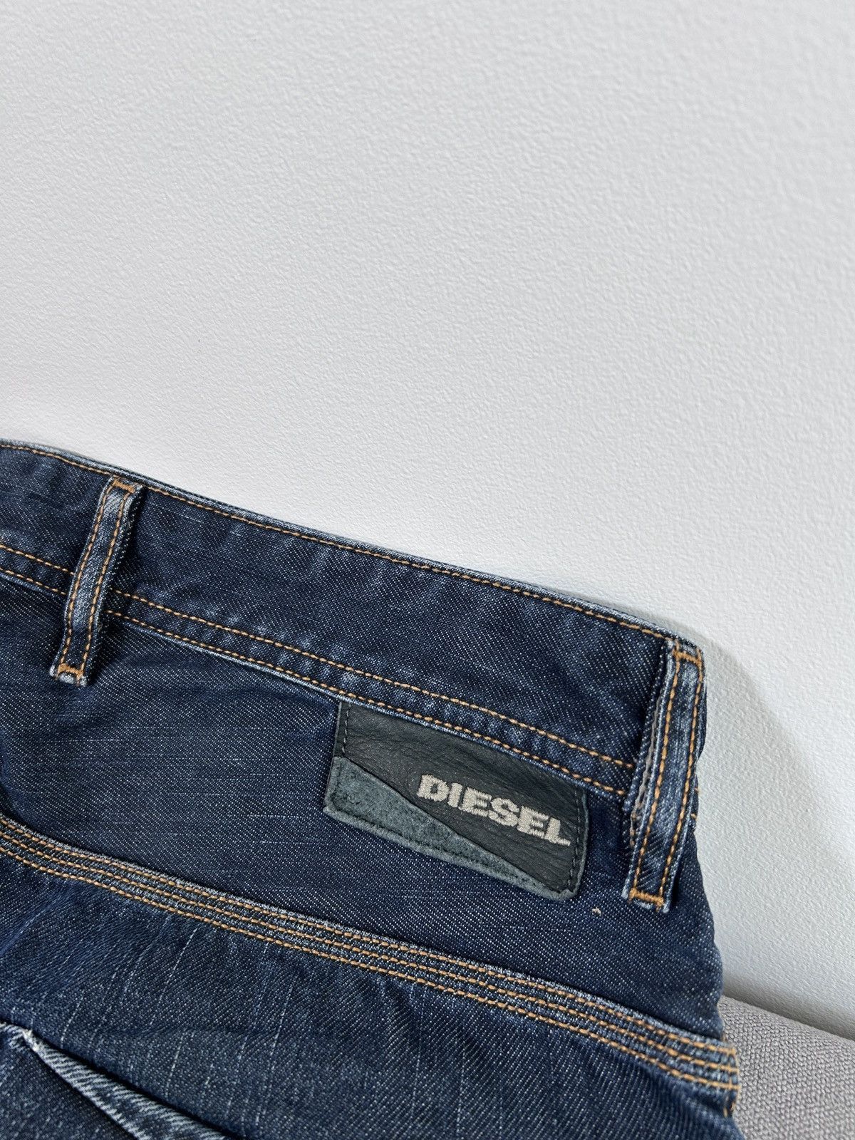 Other Vintage Diesel y2k denim jeans Size US 31 - 7 Thumbnail