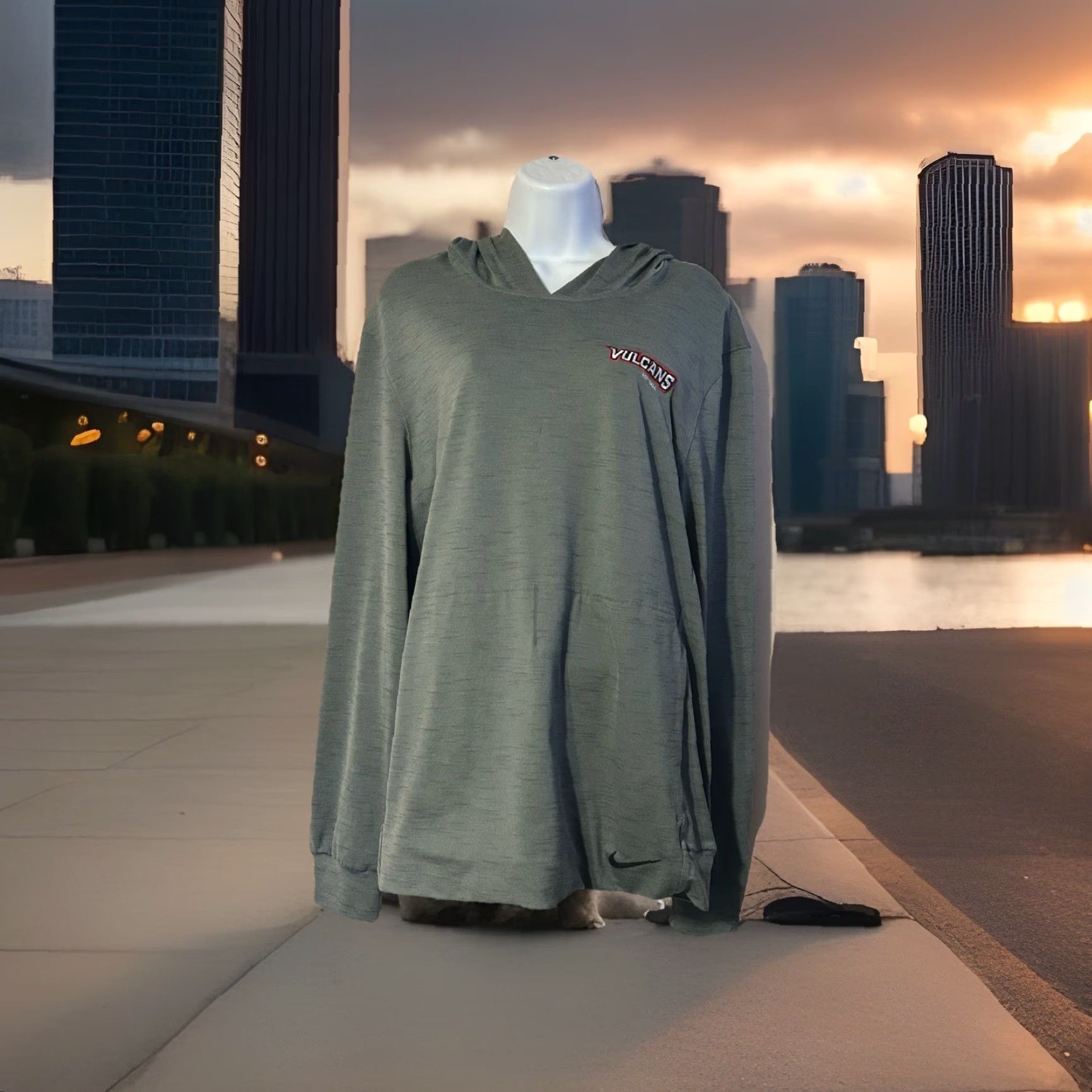 Nike Nike California University Of Pennsylvania Vulcans Softball Hoodie Women Large Size L / US 10 / IT 46 - 6 Thumbnail