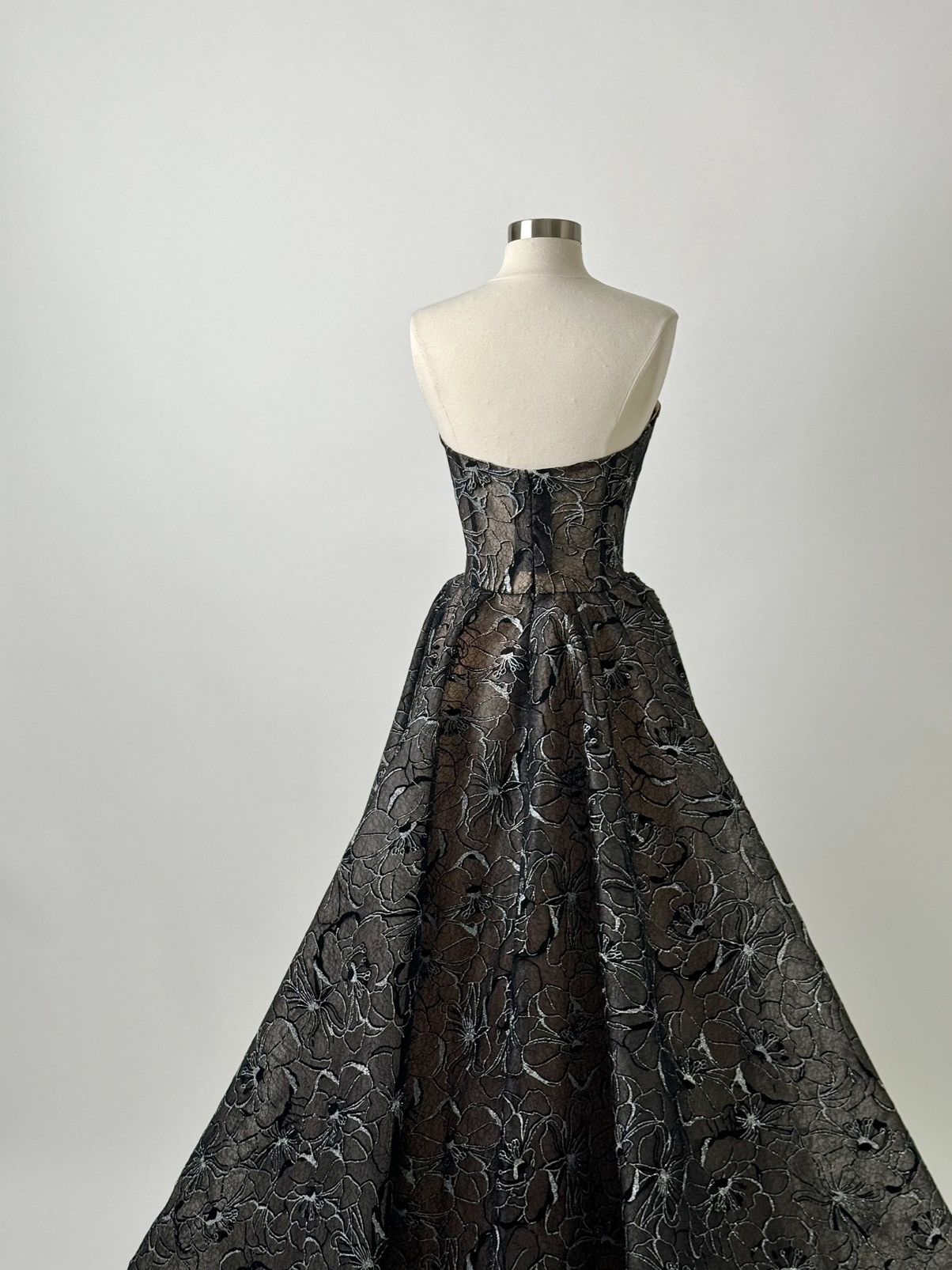 Other Brand New US 8 Anna Augusta Black Maxi Evening Dress Size M / US 6-8 / IT 42-44 - 9 Thumbnail