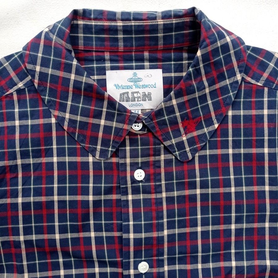 Vivienne Westwood vivienne westwood man plaid tartan round collar shirt Size US S / EU 44-46 / 1 - 3 Thumbnail