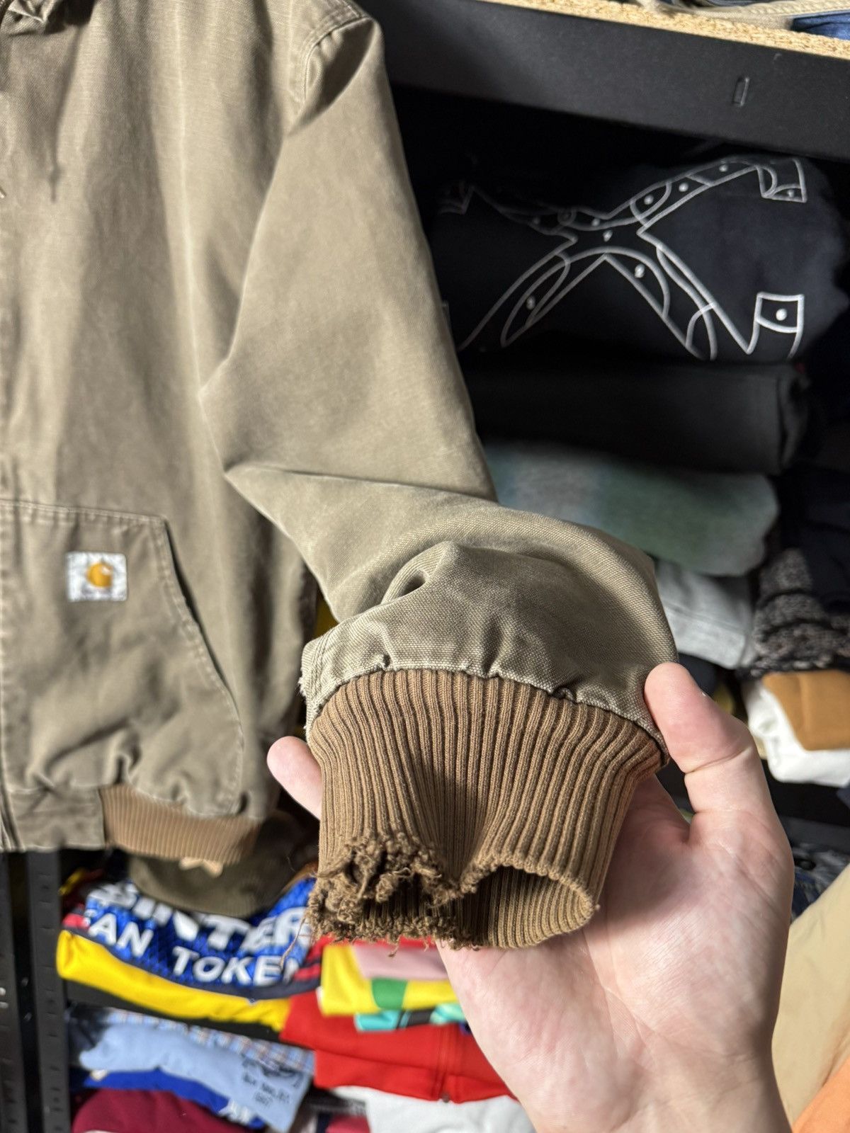 Carhartt Carhartt Active Jacket Brown Hooded Workwear Duck Distressed Size US M / EU 48-50 / 2 - 4 Thumbnail