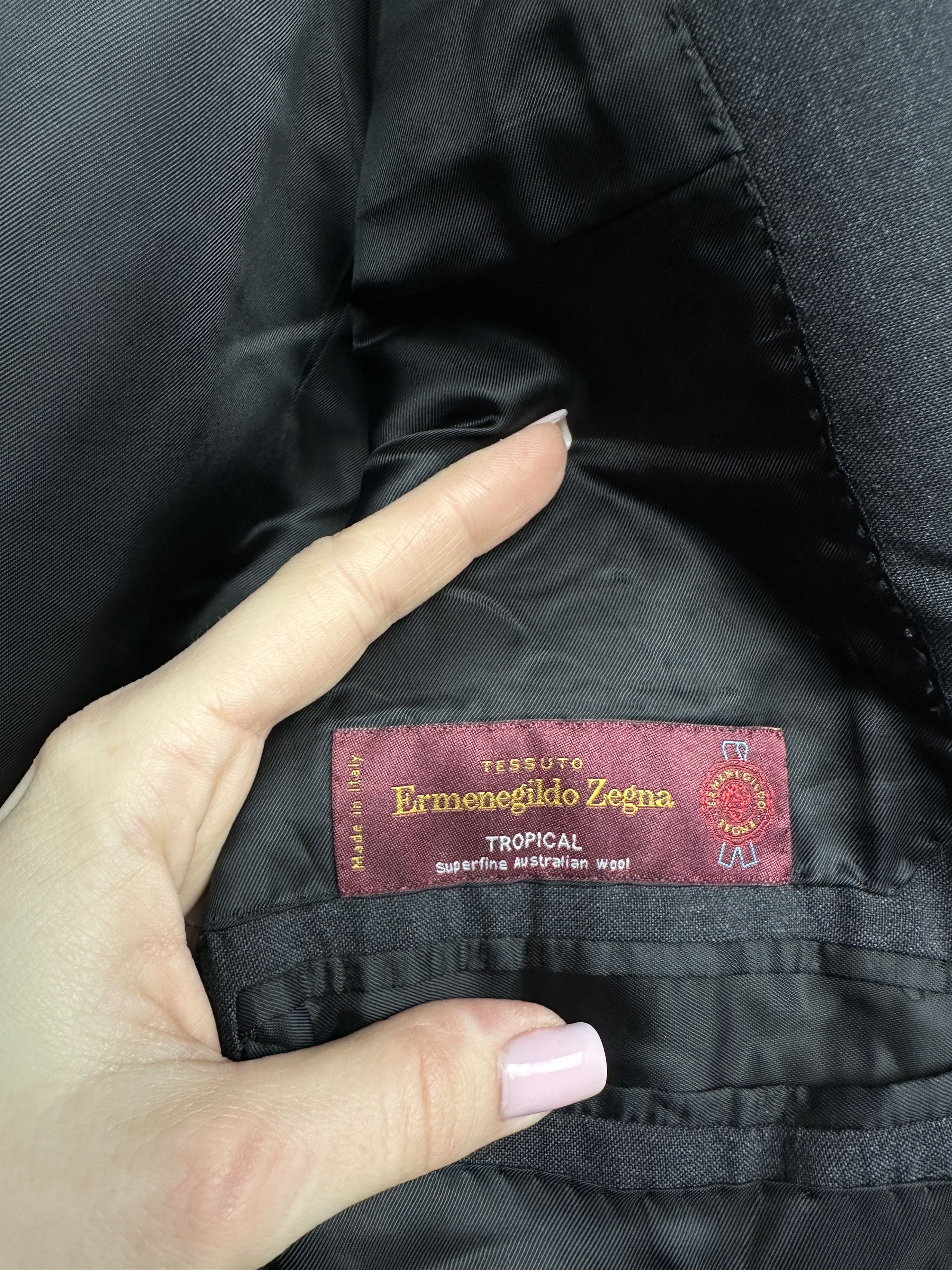 Other Sartoria Giovanni Caracuta tessuto Ermenegildo Zegna Blazer Size US XL / EU 56 / 4 - 4 Thumbnail