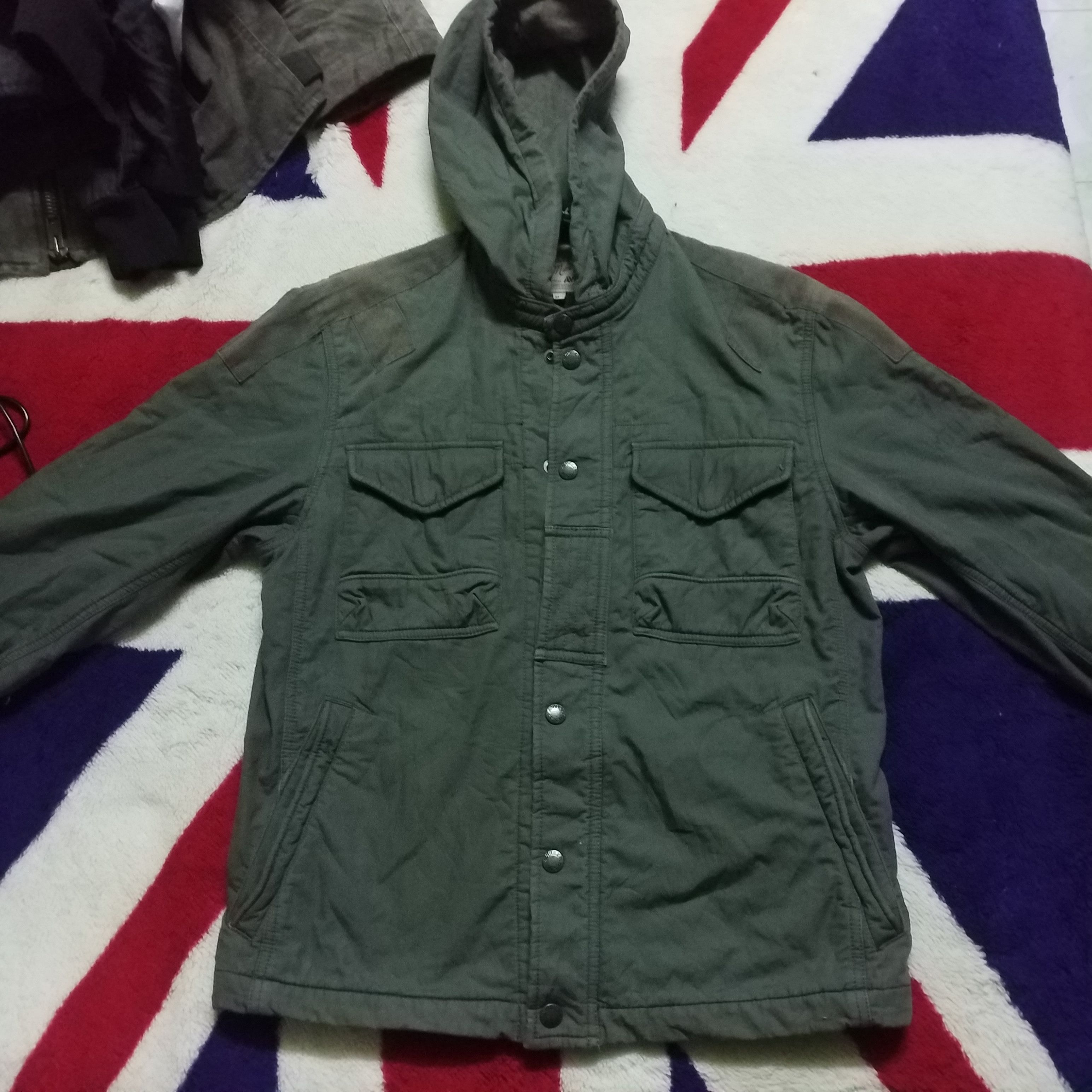 Avirex AVIREX HOODIE JACKET VARSITY SNAP BUTTON Size US M / EU 48-50 / 2 - 1 Thumbnail