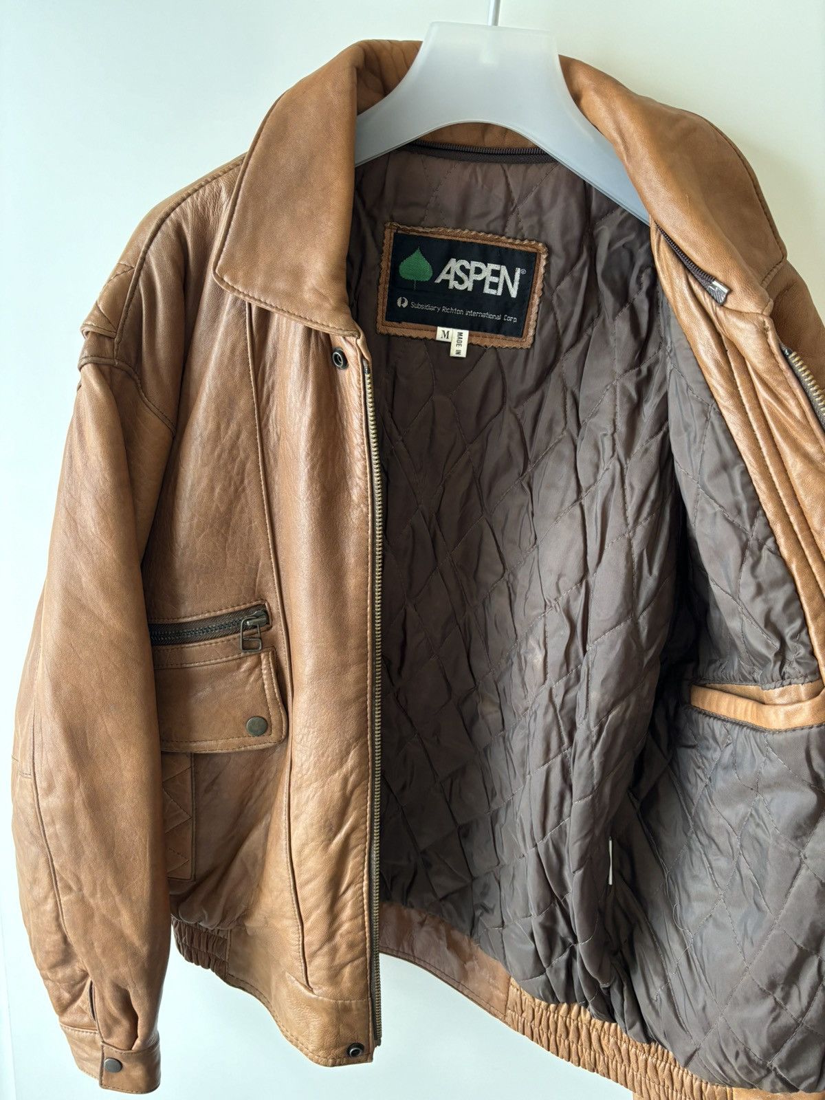 Vintage Aspen Vintage Leather Jacket Size US S / EU 44-46 / 1 - 3 Thumbnail