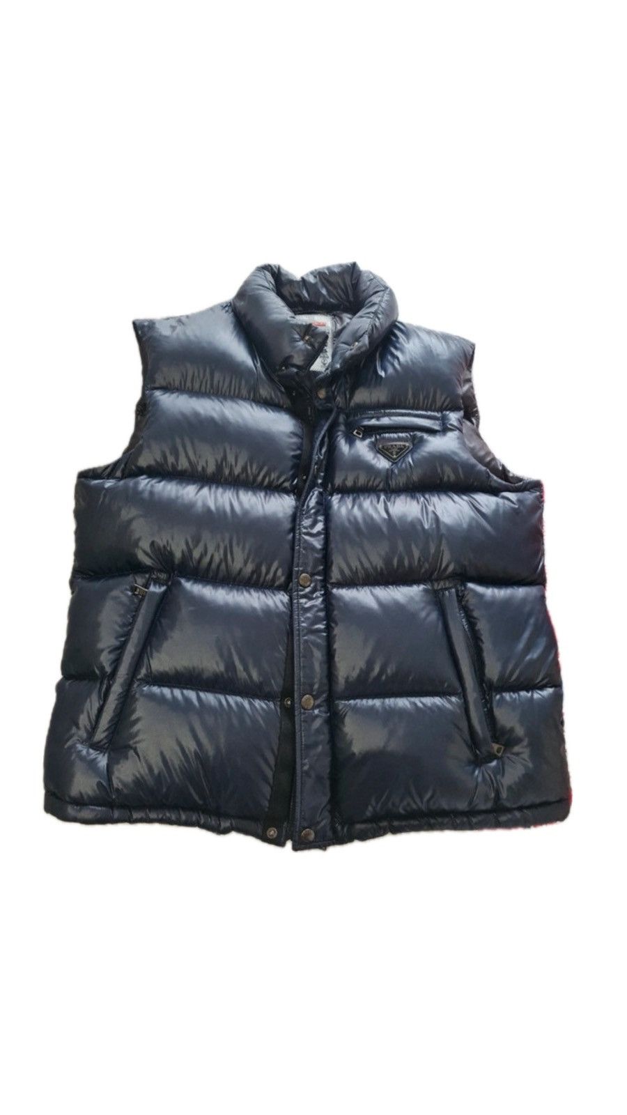 PRADA SLEEVELESS PUFFER BODYWARMER SIZE 52