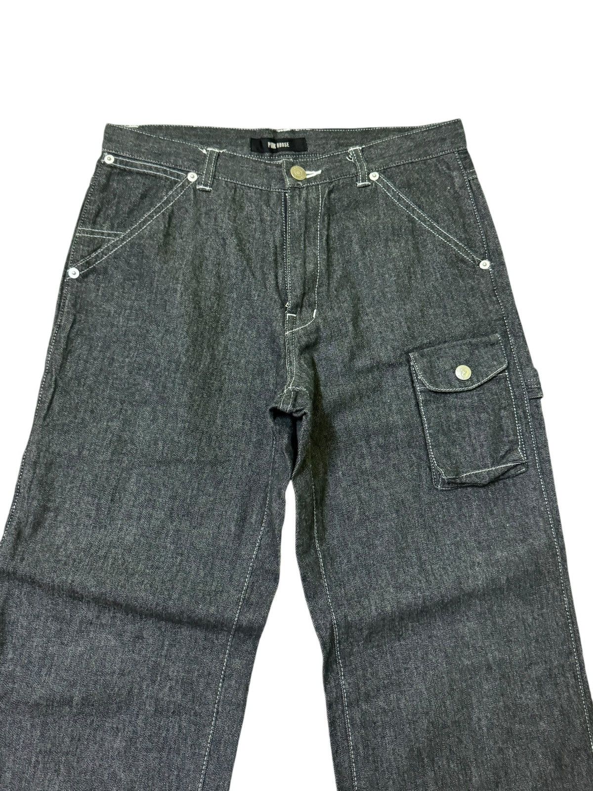 Japanese Brand × Pink House Pink House Workwear Carpenter Rare Pocket Denim Size US 28 / EU 44 - 3 Thumbnail