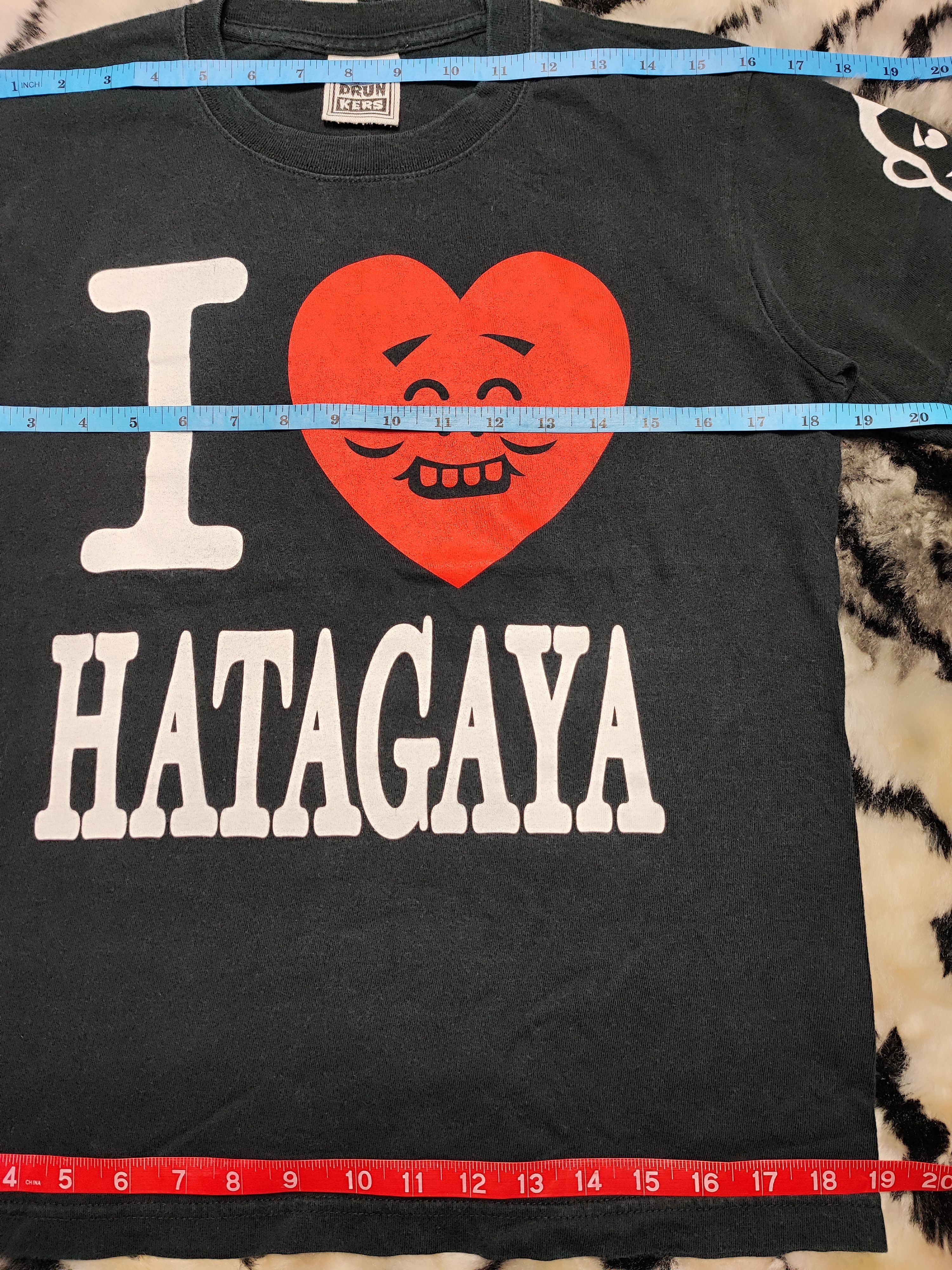 Japanese Brand Punk Drunkers Tshirt Love Hatagaya Size US S / EU 44-46 / 1 - 5 Thumbnail