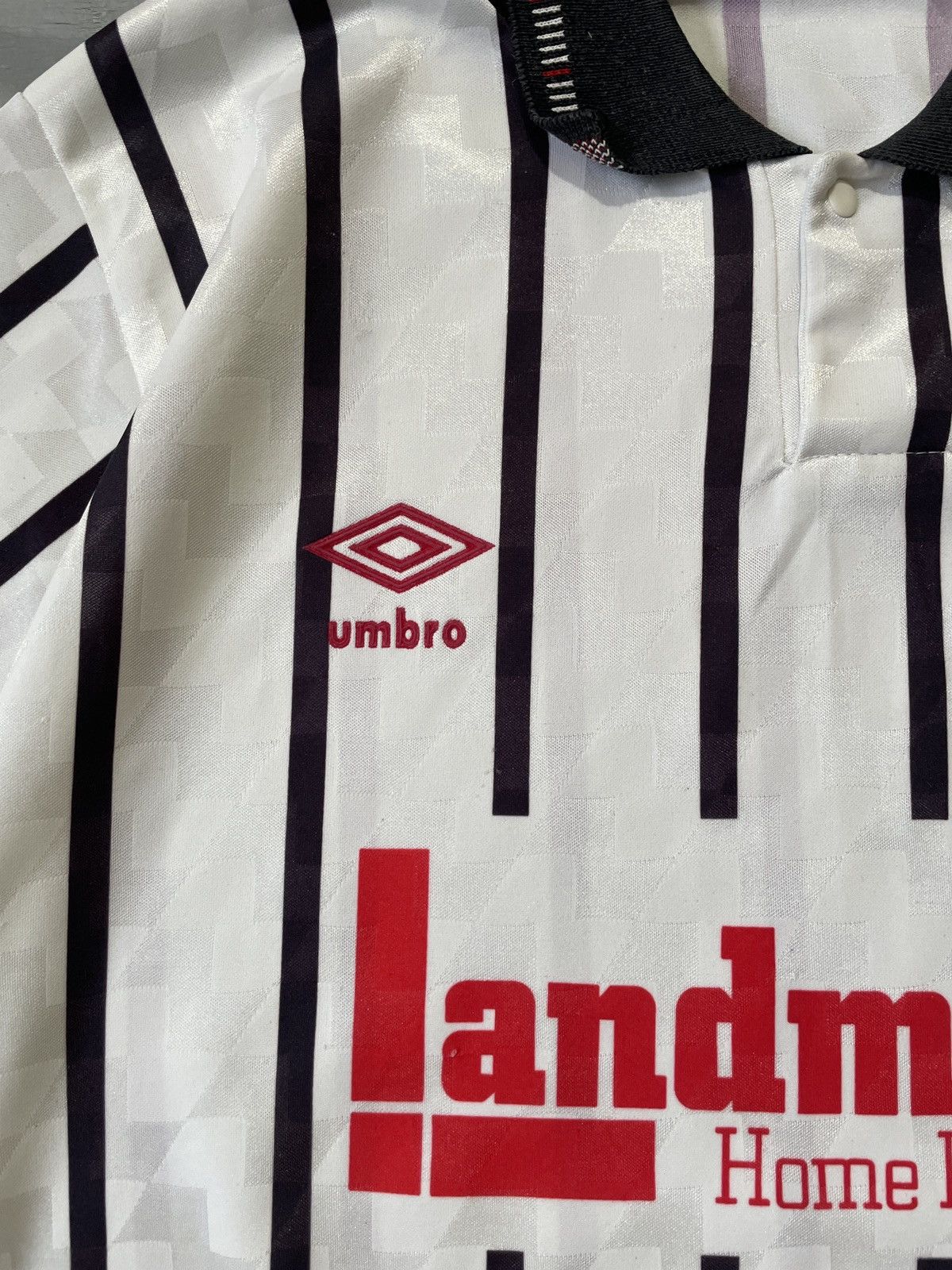 Umbro × Vintage Rare Dunfermline Athletic FC Home Shirt 1990-1992 Size US XL / EU 56 / 4 - 4 Thumbnail