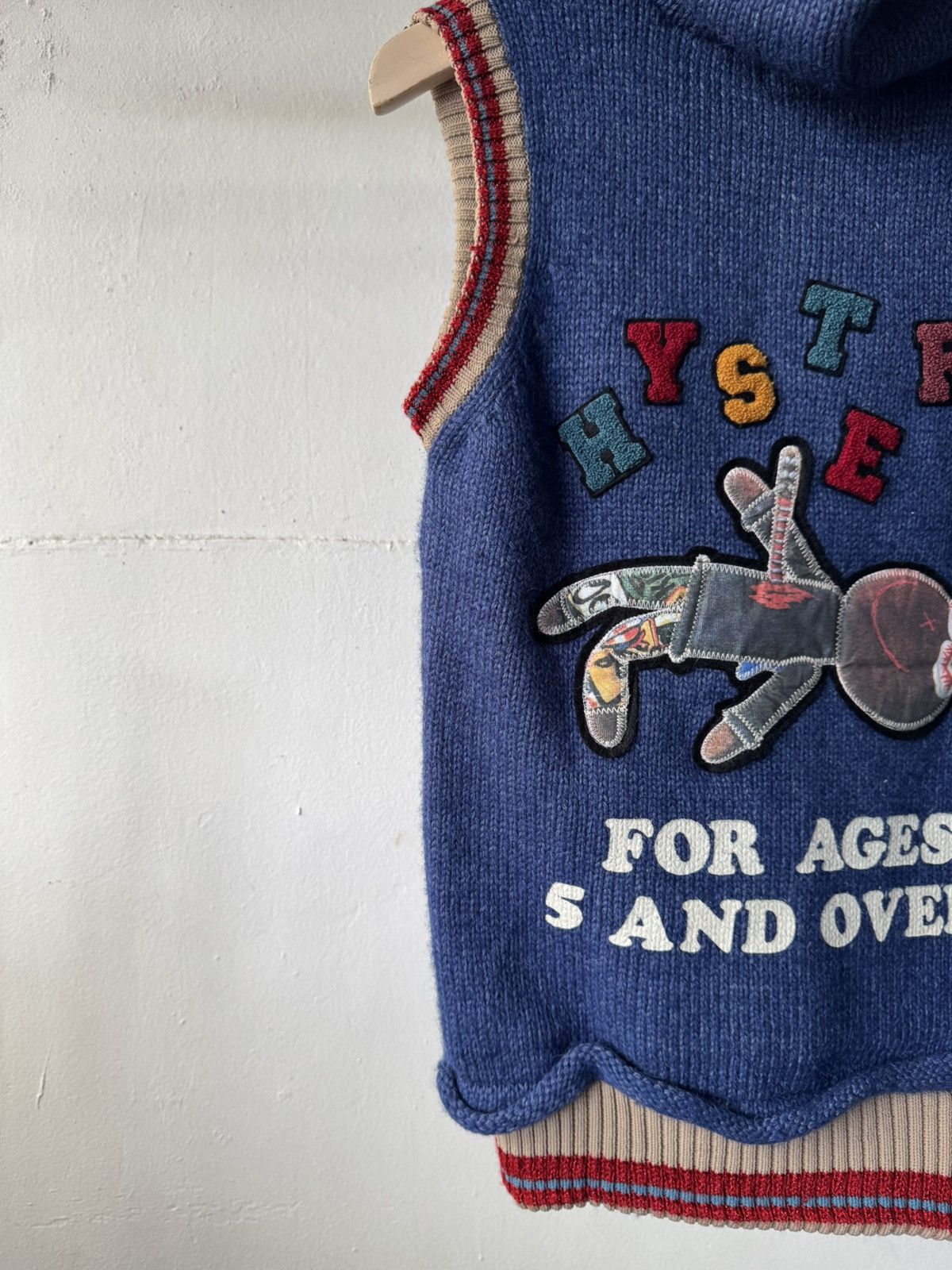 Hysteric Glamour Hysteric cowichan knit hoodie vest Size S / US 4 / IT 40 - 3 Thumbnail