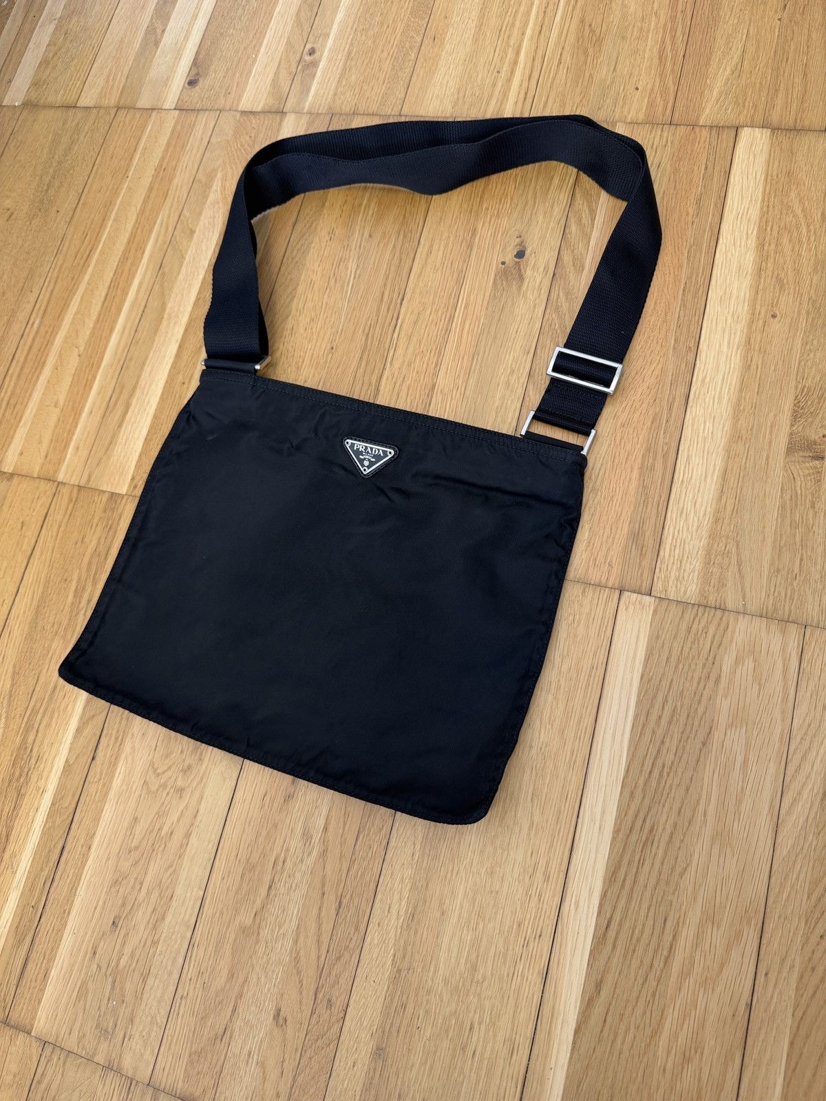 Prada Prada Nylon Messenger Size 30 - 1 Thumbnail