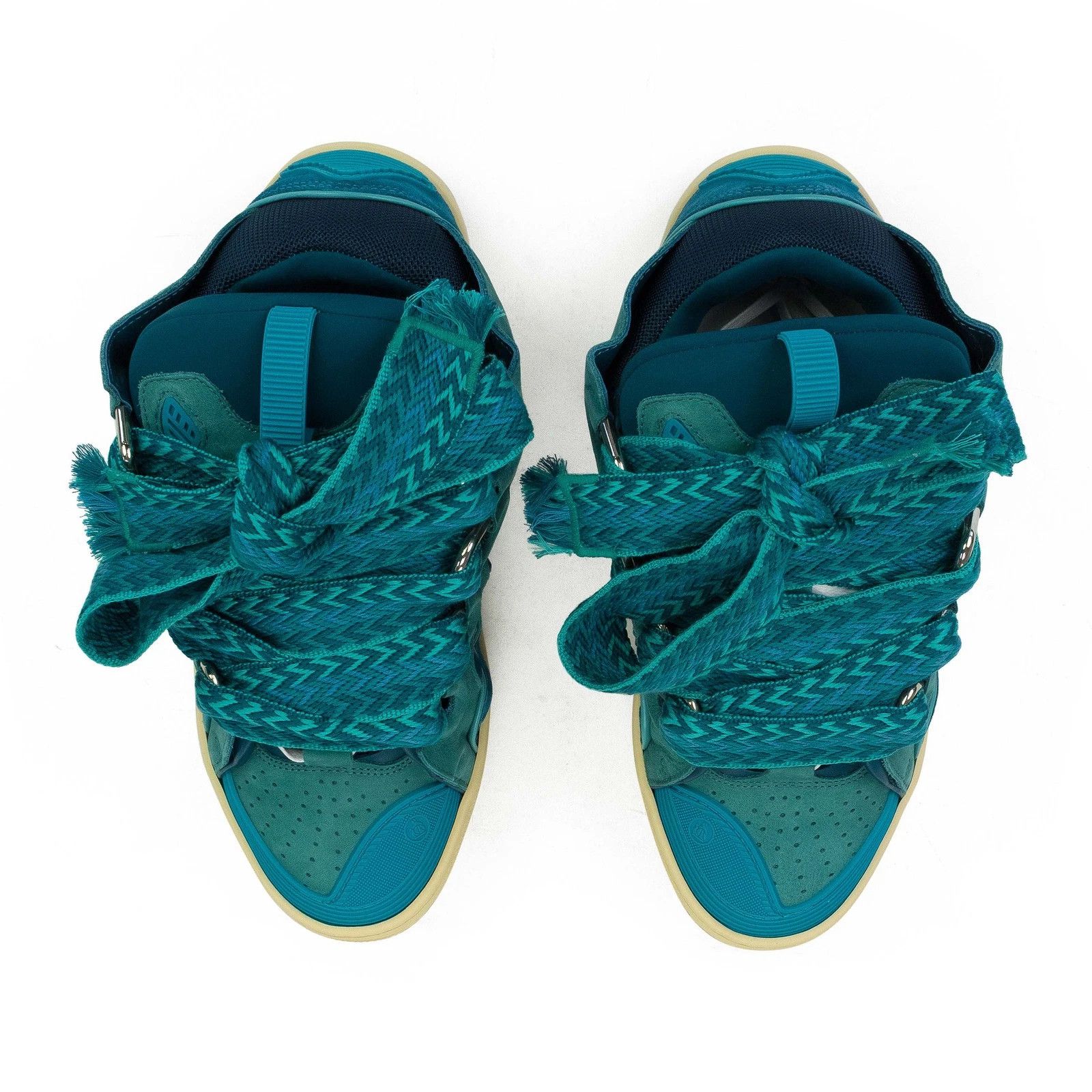 Lanvin Lanvin 'Aquamarine Curb' Sneakers Size US 9 / EU 42 - 4 Thumbnail