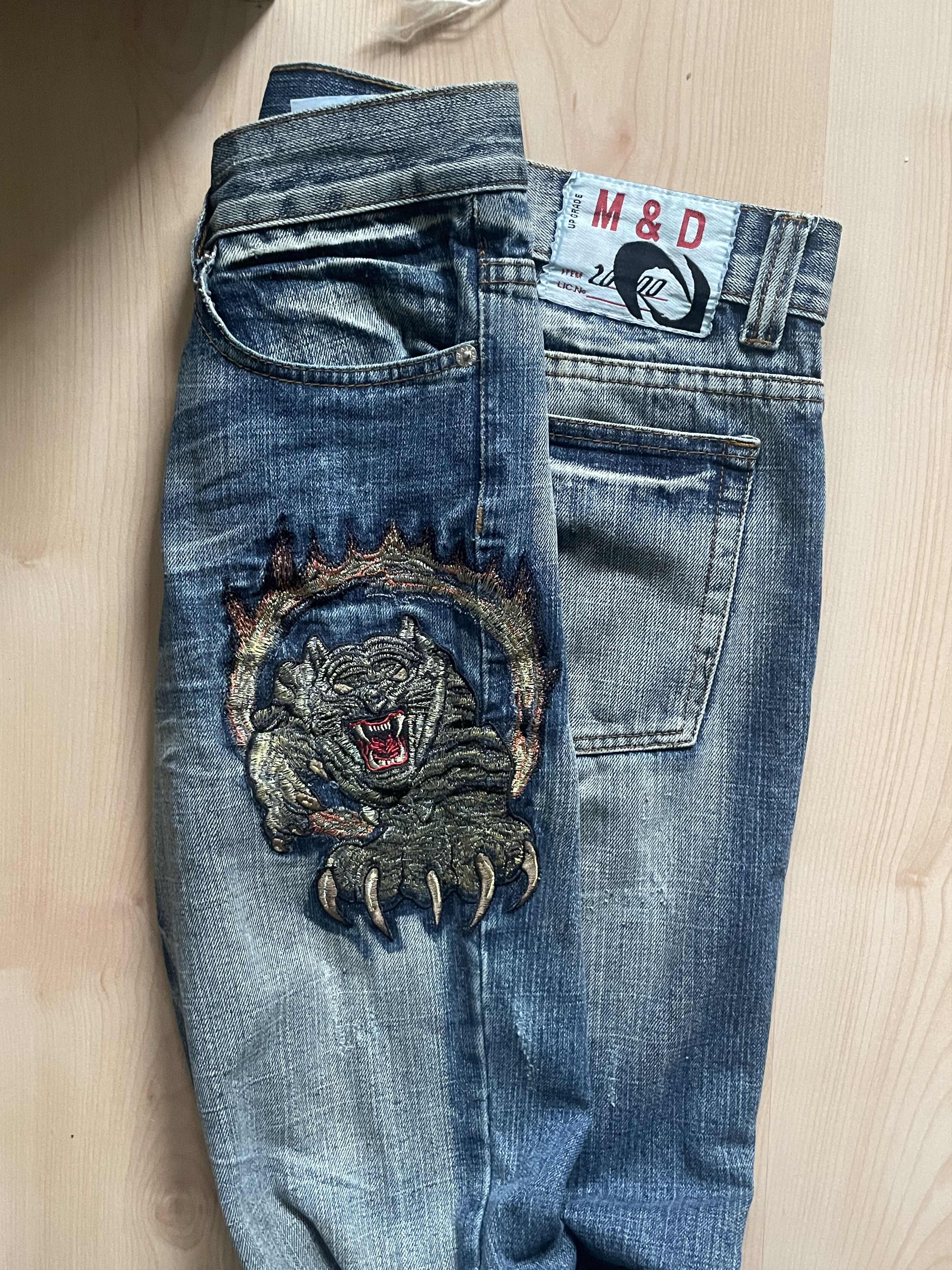 Other Vintage jeans straight fit y2k rap hip hop opium drill style Size US 30 / EU 46 - 1 Thumbnail