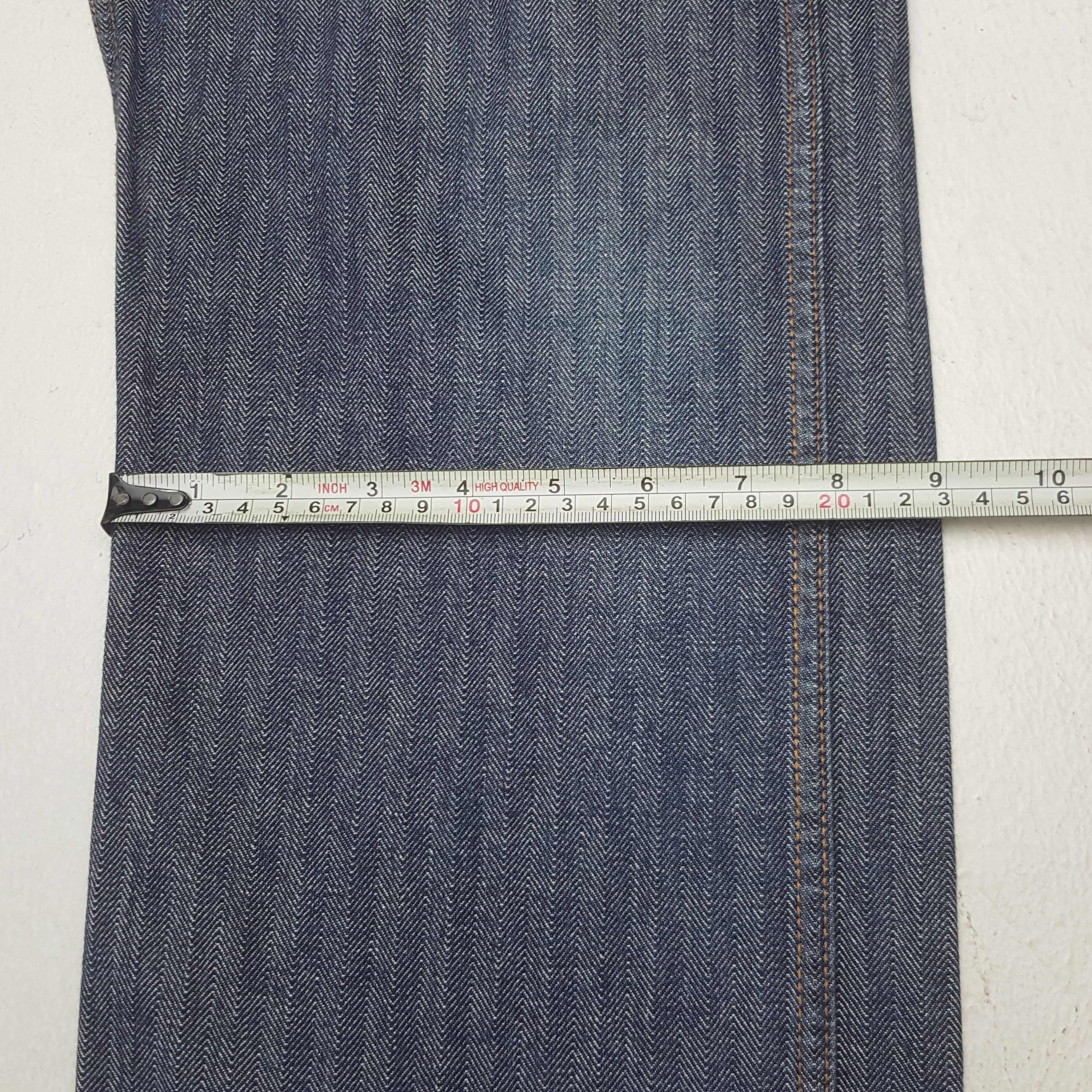 Hysteric Glamour × Japanese Brand × Vintage Vintage Hysteric Glamour Custom Art Logo Denim Jeans Size US 32 / EU 48 - 10 Thumbnail
