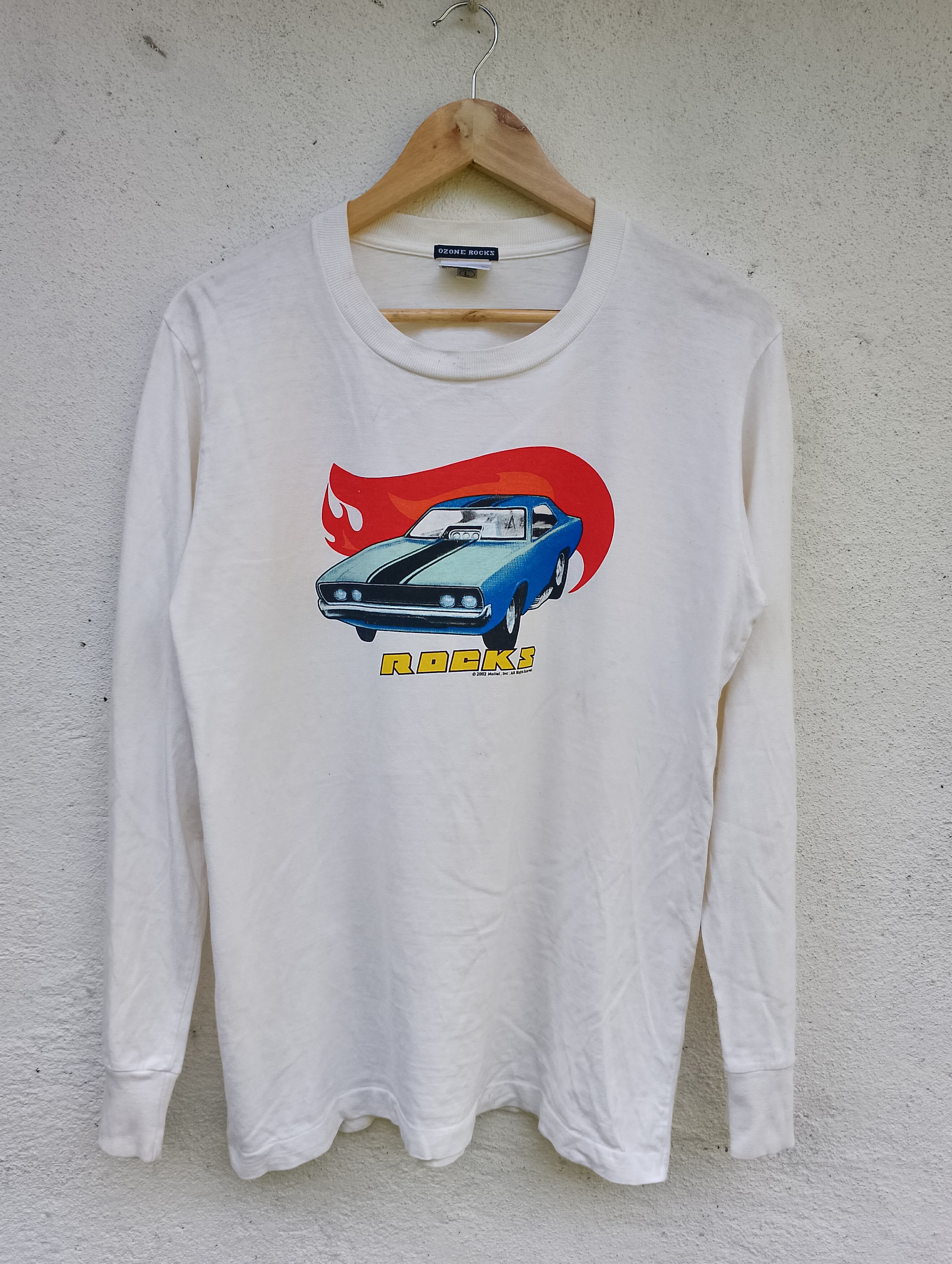 Top Of The World × Vintage Vintage Hot Wheels Rocks American Muscle Car Tee Size US L / EU 52-54 / 3 - 1 Thumbnail