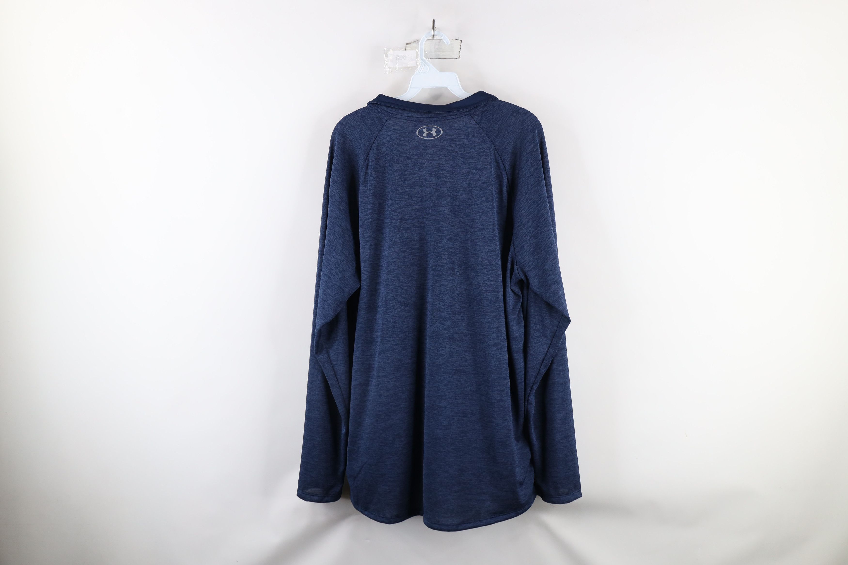 Under Armour × Vintage New Under Armour Half Zip Pullover Jacket Top Navy Blue Size US XL / EU 56 / 4 - 10 Thumbnail