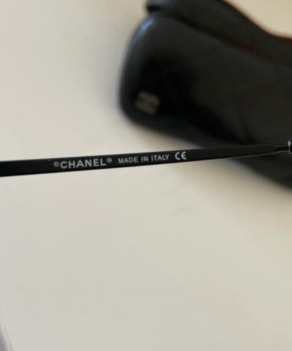 Chanel Chanel Sunglasses 4017-D Rhinestone Logo Rimless Vintage Size ONE SIZE - 8 Thumbnail