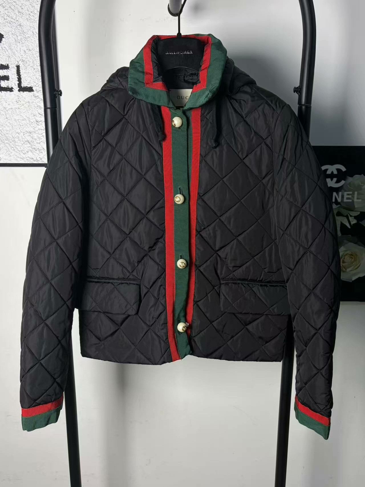 Gucci Gucci Cotton Multi Down Jacket M Women Size M / US 6-8 / IT 42-44 - 1 Thumbnail
