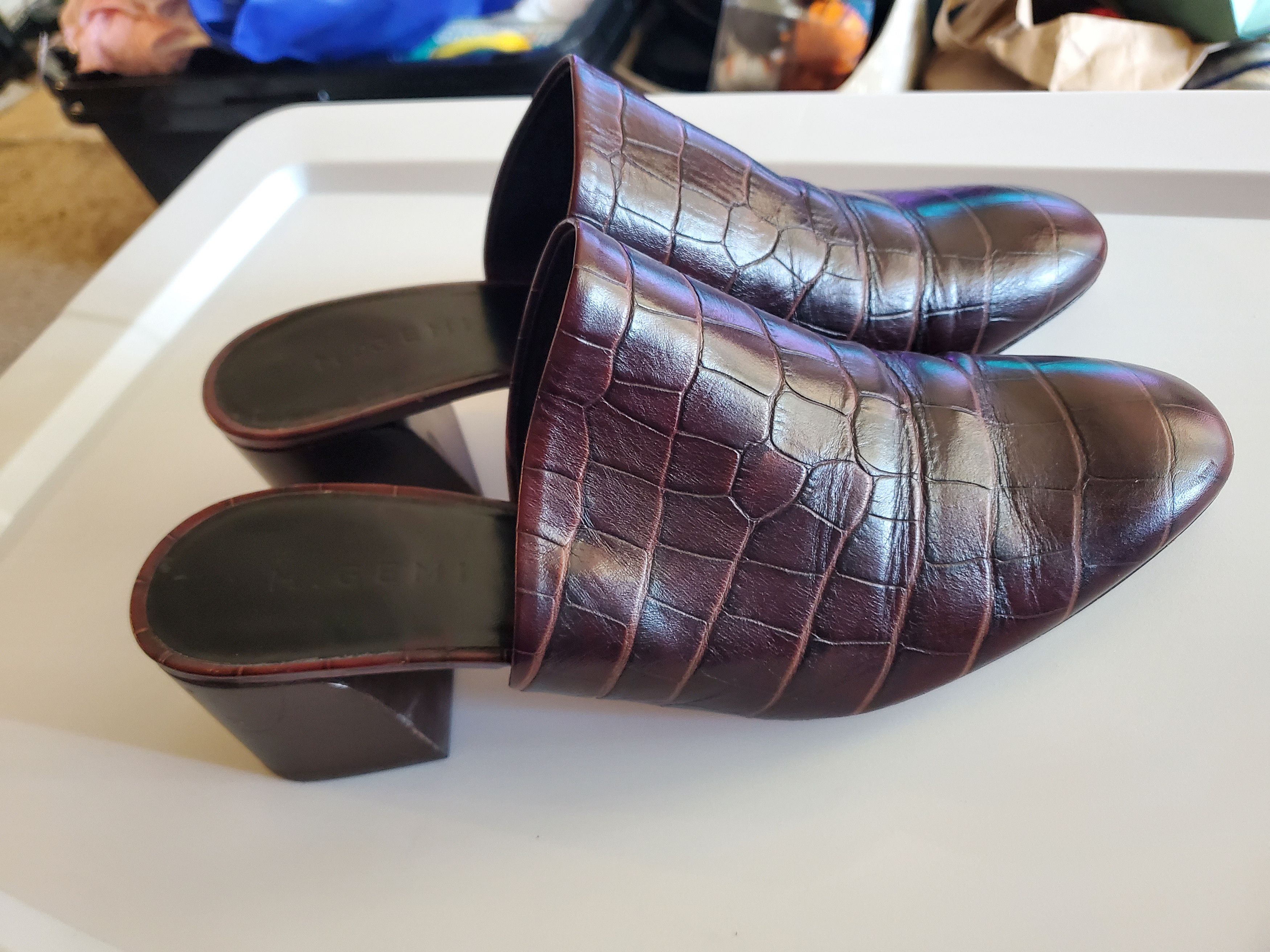 M.Gemi M. Gemi Italian "The Corsa" Mules (EU42/US10) Size US 10 / IT 40 - 6 Thumbnail