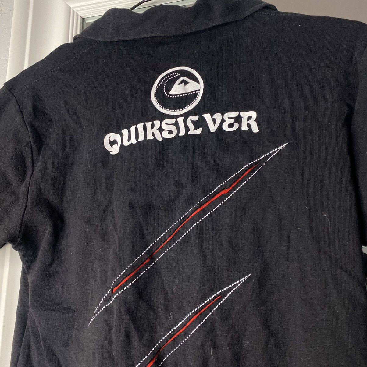 Quiksilver QUIKSILVER SURF BRAND Y2K BIG LOGO POLO T SHIRT Size US S / EU 44-46 / 1 - 5 Thumbnail