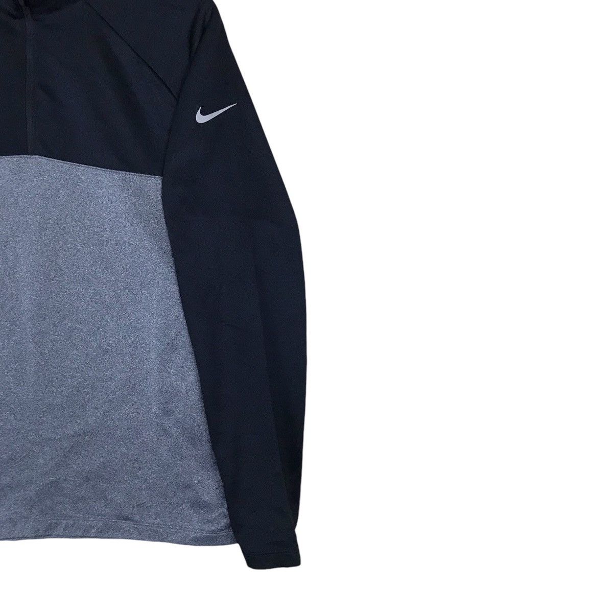 Nike Nike Two Tone Quarter Zip Pullover Jumper Sweatshirt Size US L / EU 52-54 / 3 - 4 Thumbnail
