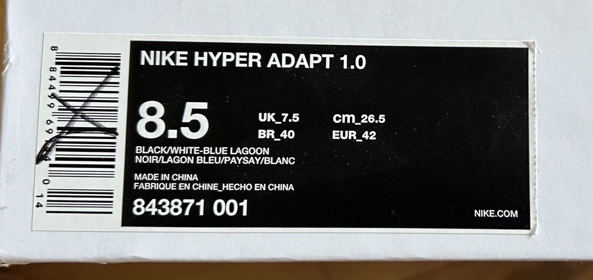 Nike Nike Hyper Adapt 1.0 Size US 8.5 / EU 41-42 - 7 Thumbnail
