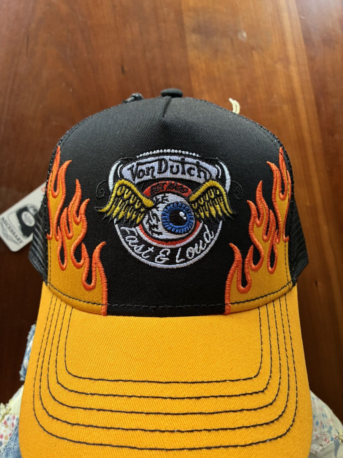 Von Dutch Von Dutch flame trucker hat Size ONE SIZE - 2 Thumbnail