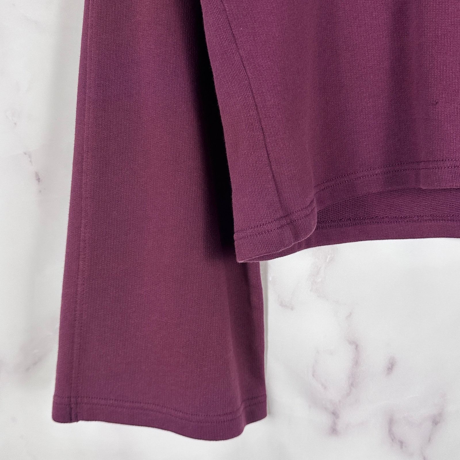 Y/Project Burgundy Flap Layer Sweatshirt Size US S / EU 44-46 / 1 - 7 Thumbnail