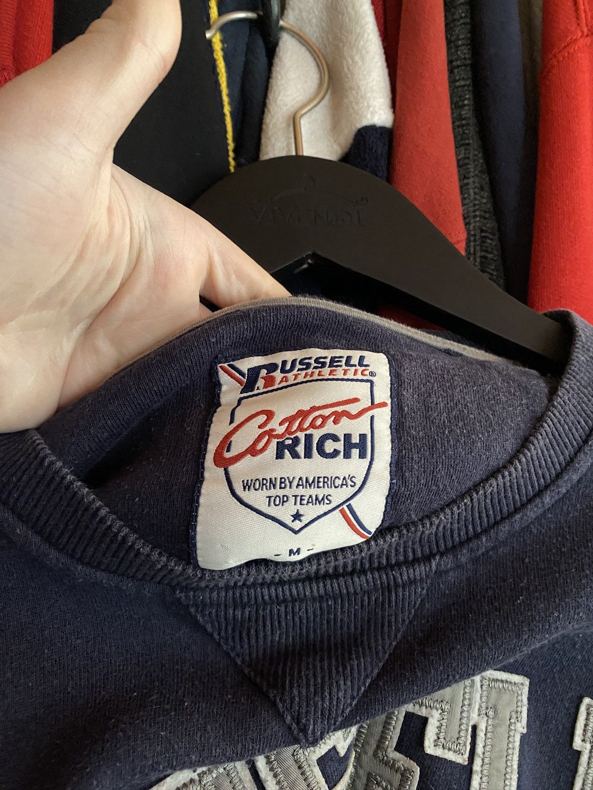 Russell Athletic VINTAGE RUSSELL ATHLETIC FADED BIG LOGO SWEATSHIRT Y2k Size US M / EU 48-50 / 2 - 3 Thumbnail
