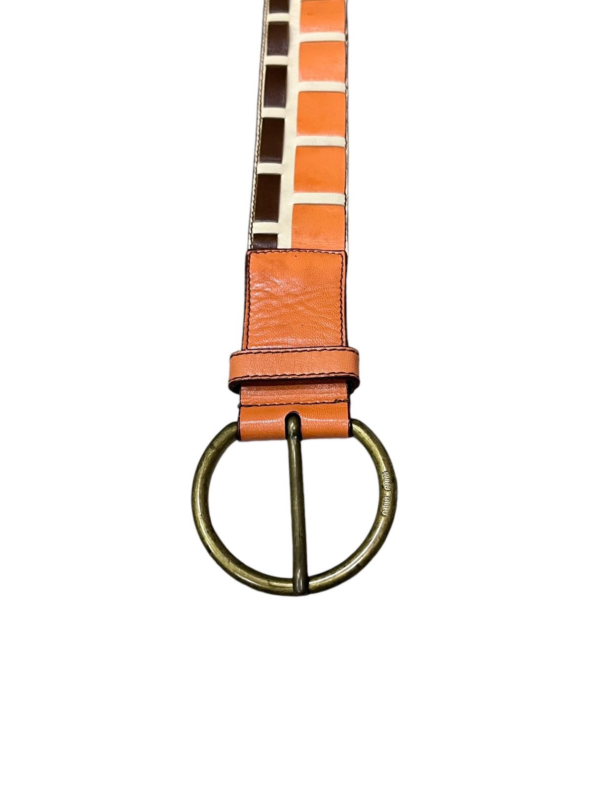 Miu Miu Vintage MIU MIU Leather Belt Made In Italy Size ONE SIZE - 14 Thumbnail