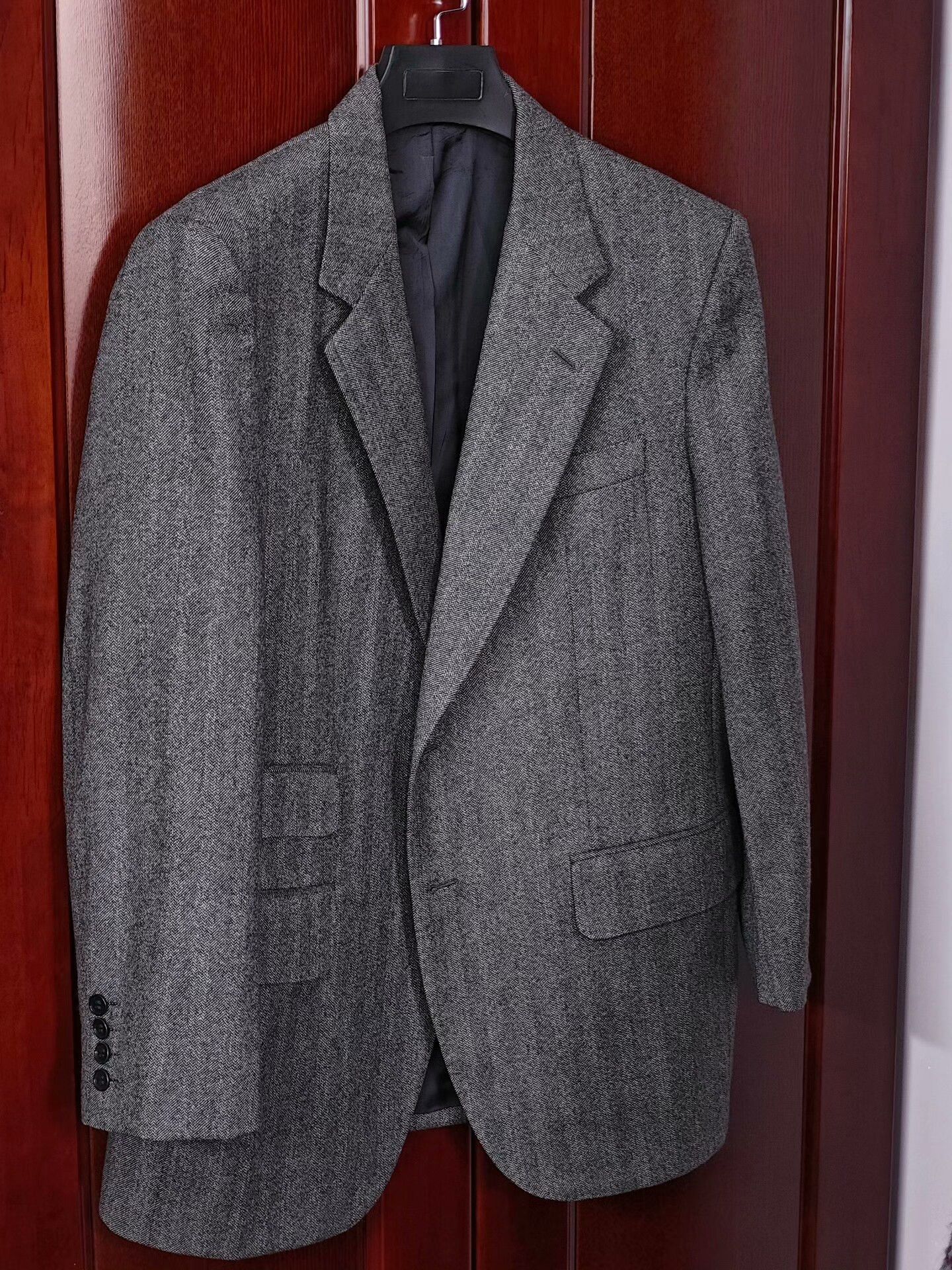 Alfred Dunhill Dunhill Italian Wool Blazer Jacket Size US L / EU 52-54 / 3 - 1 Thumbnail