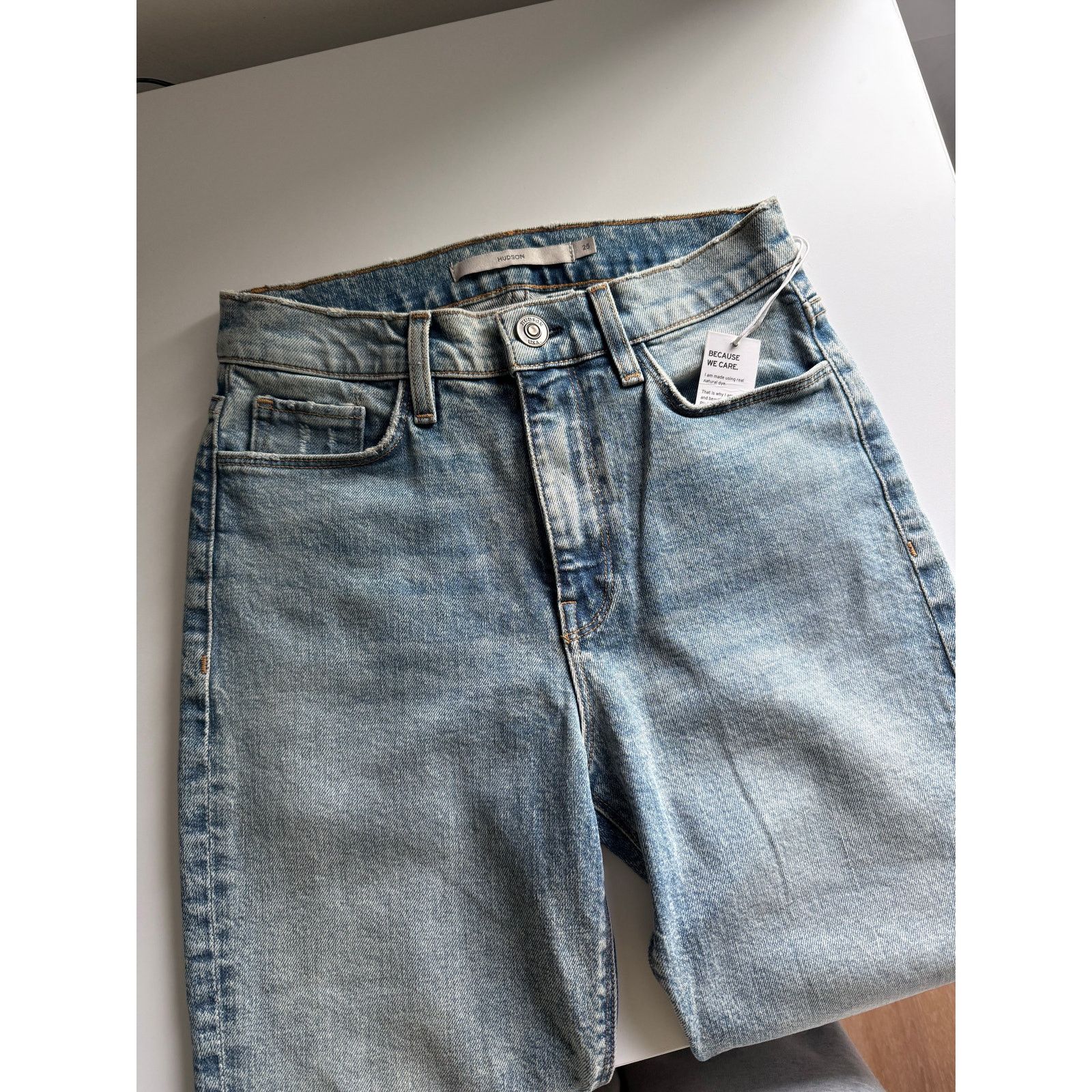 Hudson $215 New Hudson Jeans Holly High Waist Straight Ankle - 25 Size 25" / US 0 / IT 36 - 6 Thumbnail