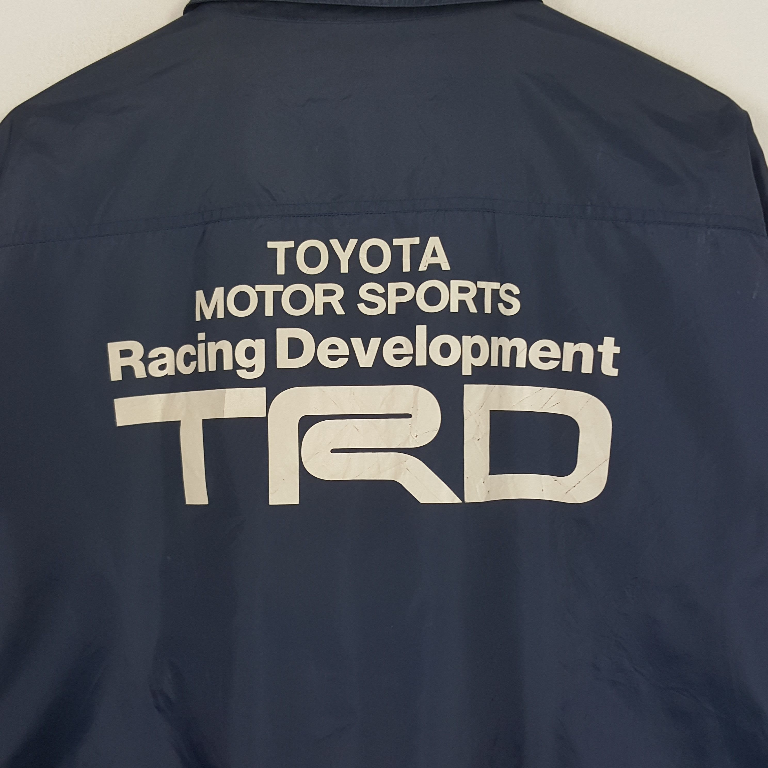 Japanese Brand × Vintage Vintage TRD Racing Development Toyota Motorsports Jacket Size US XL / EU 56 / 4 - 2 Thumbnail