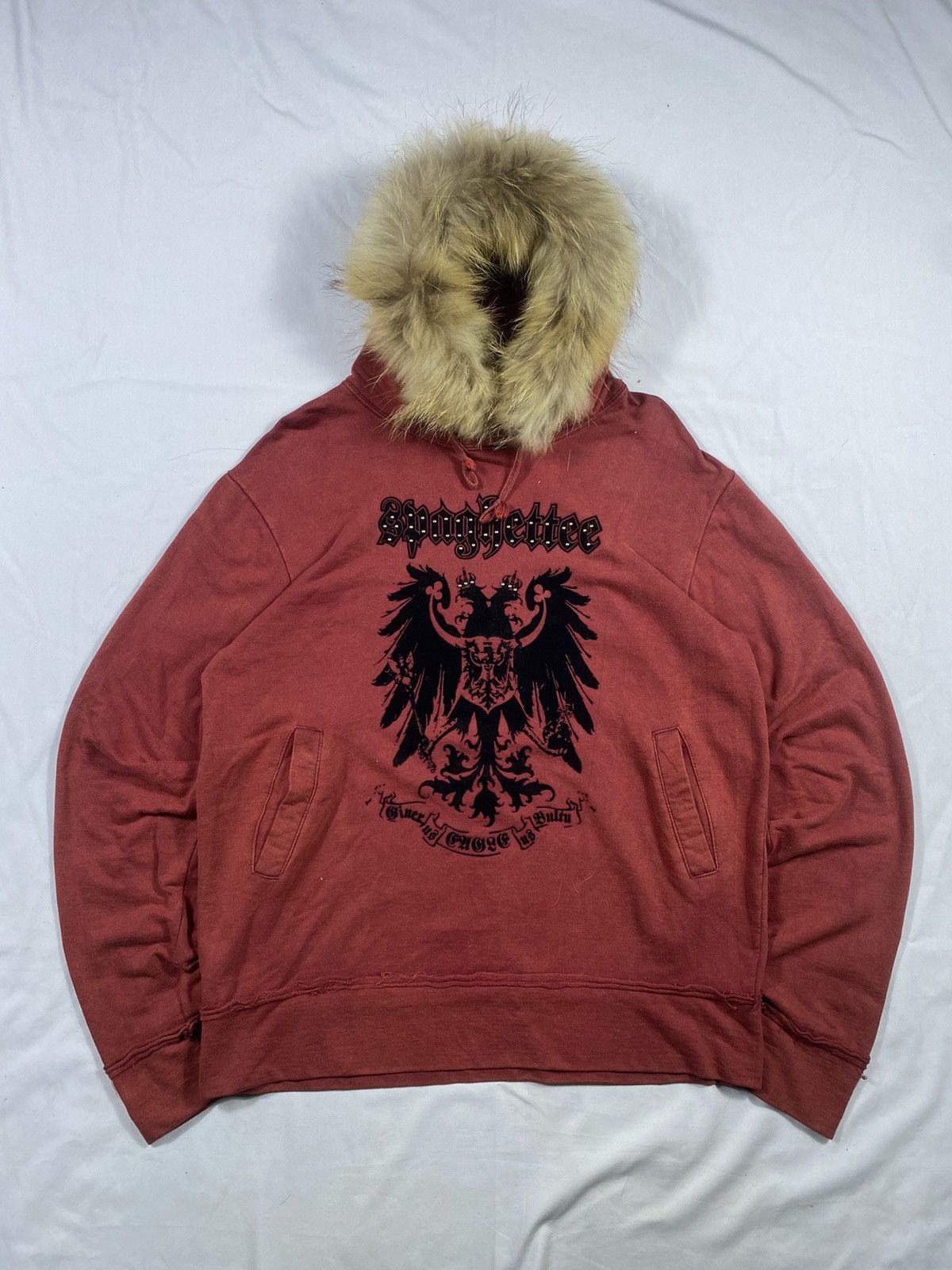20471120 Japanese Spaghettee Zip Fur Hoodie hysteric ifsix style Size US L / EU 52-54 / 3 - 2 Thumbnail