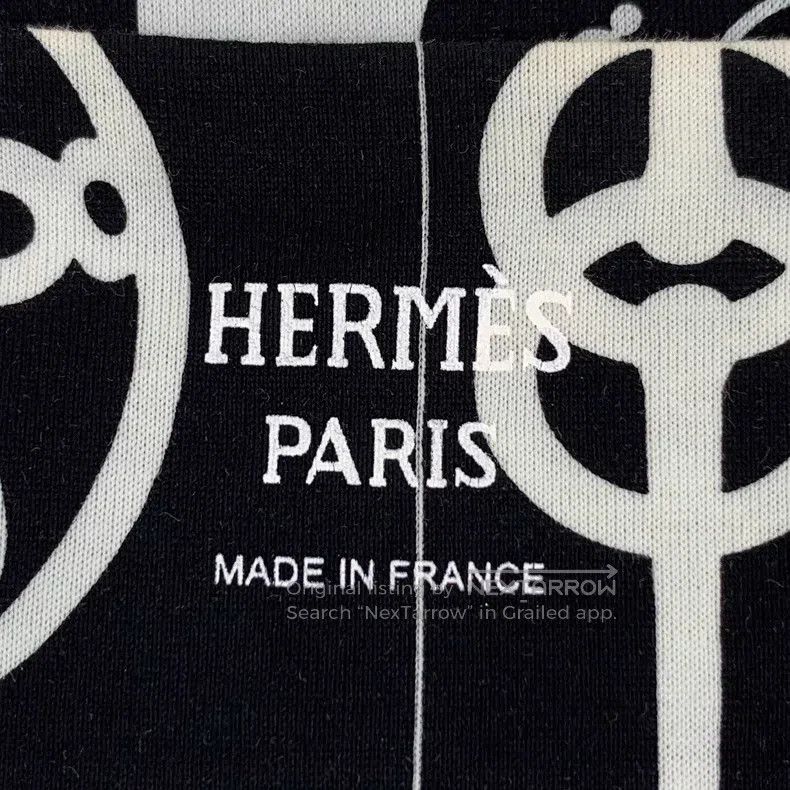 Hermes Hermes Color block buckle geometric pattern print cotton r Size S / US 4 / IT 40 - 5 Thumbnail