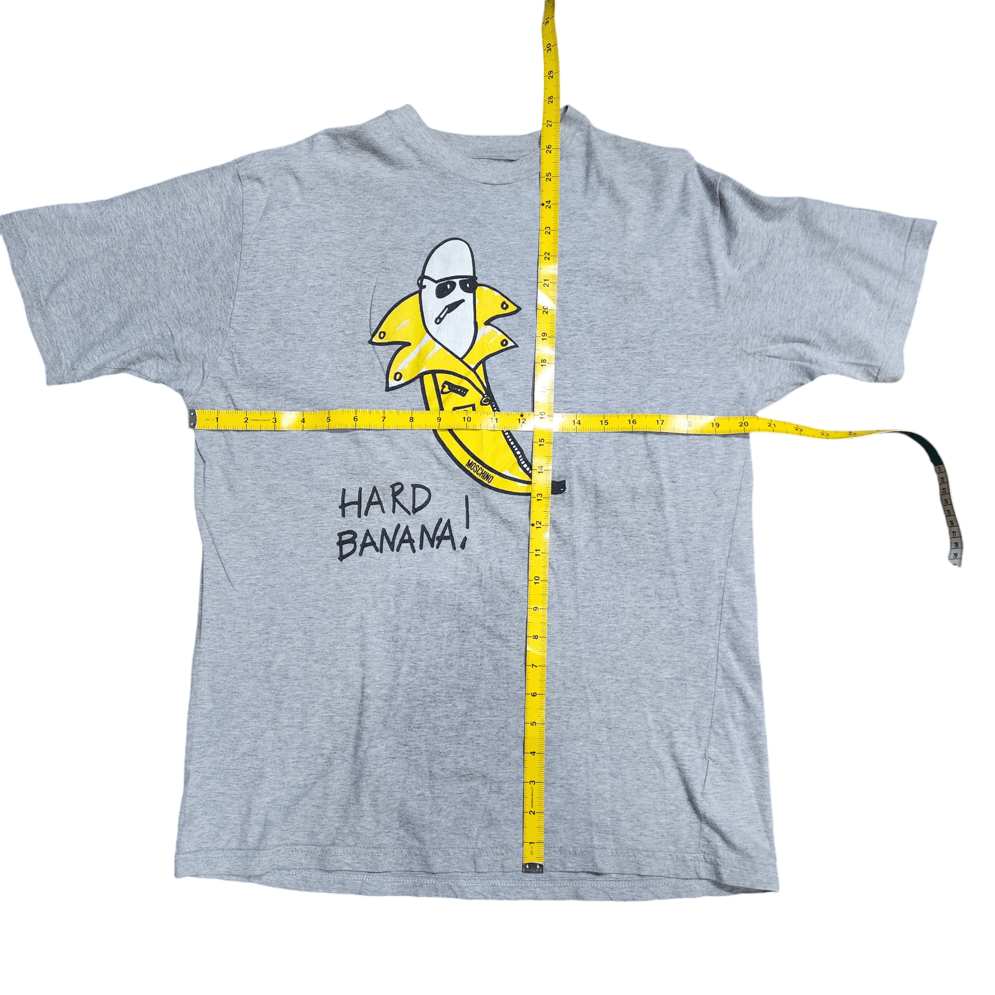 Moschino × Vintage 🇮🇹 Vintage Moschino Hard Banana shirt made in Italy tees Size US M / EU 48-50 / 2 - 5 Thumbnail