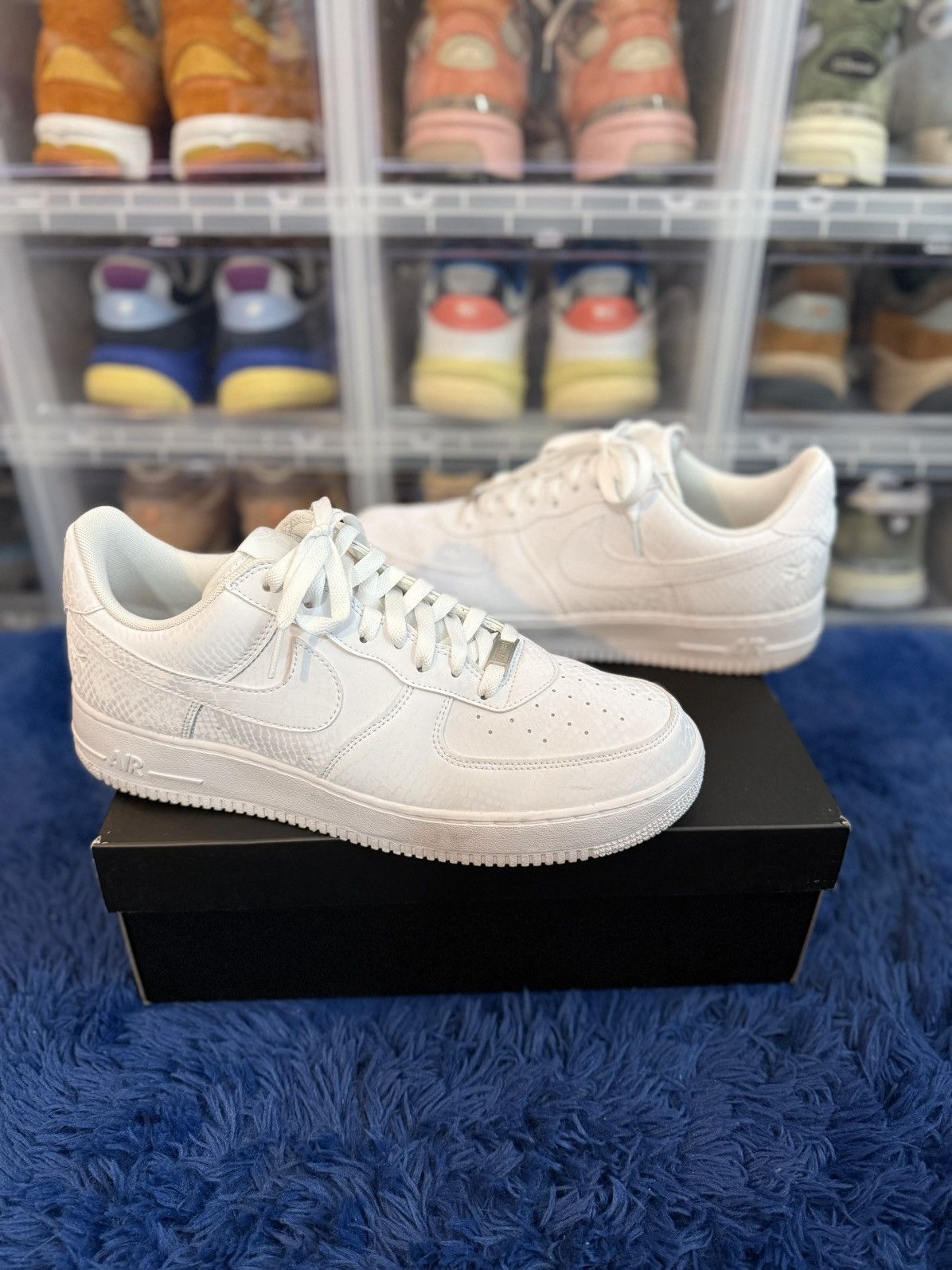 Kobe Bryant Nike Air Force 1 Low Forever White
