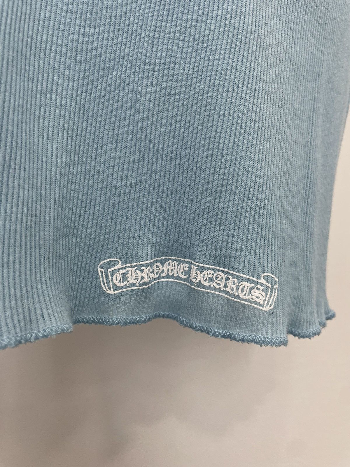 Chrome Hearts Brand new blue horseshoe tank top Size L / US 10 / IT 46 - 7 Thumbnail