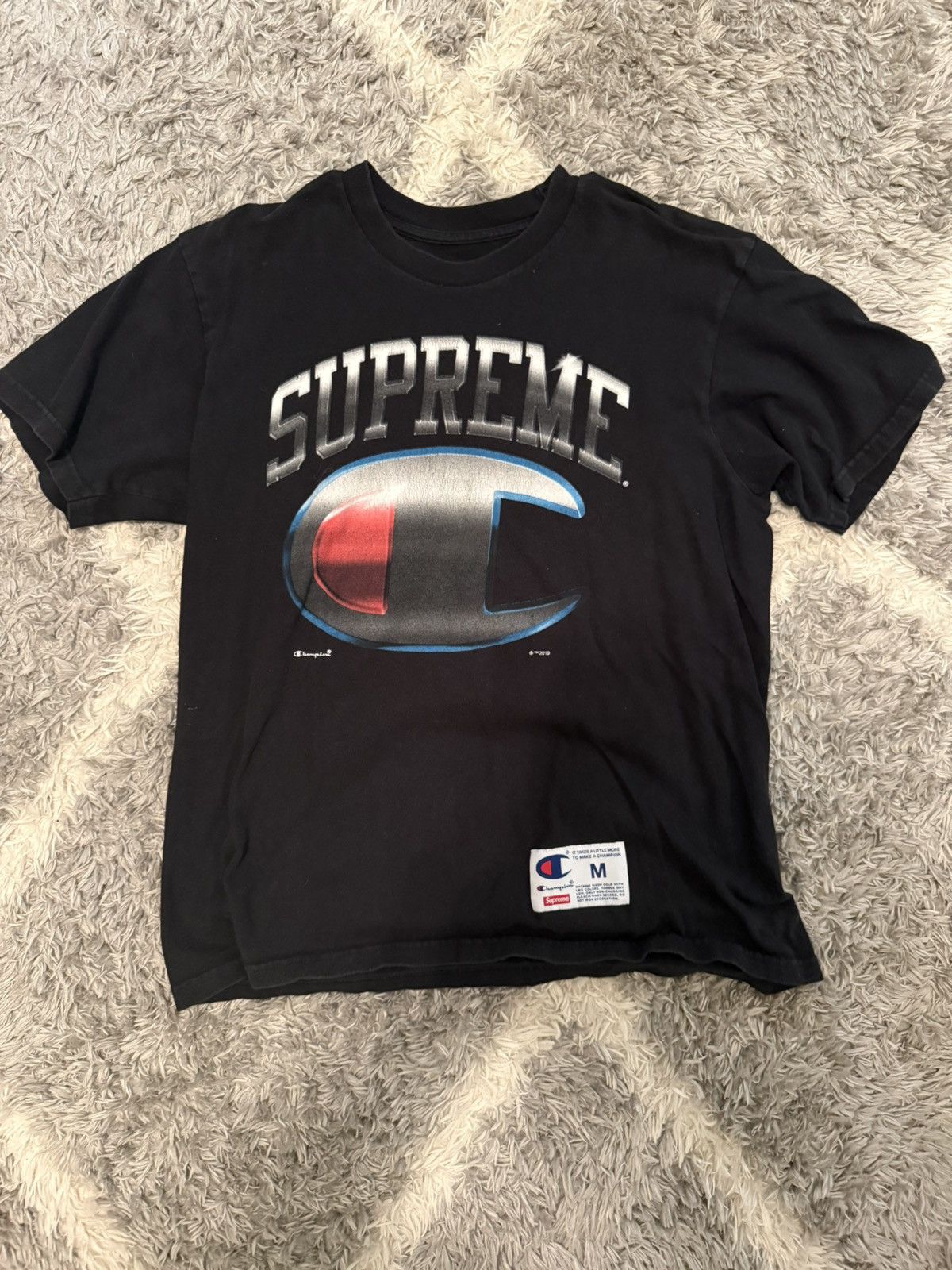 Champion × Supreme Supreme x Champion Tshirt Size US M / EU 48-50 / 2 - 1 Thumbnail