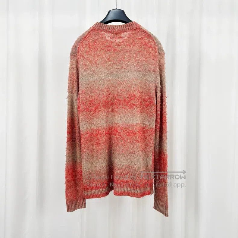 Acne Studios Acne Studios Fuzzy design gradient striped knitted sweater Size US XS / EU 42 / 0 - 2 Thumbnail